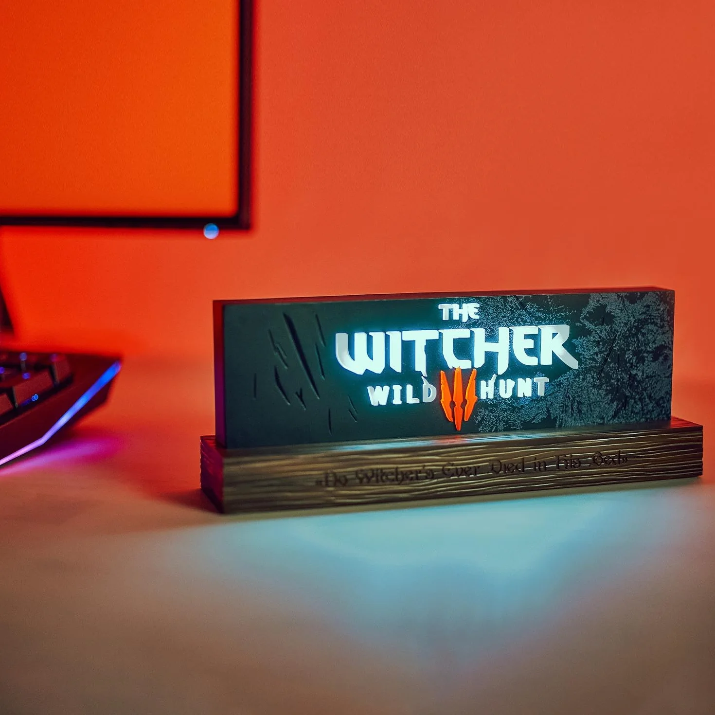 LAMPE LED WITCHER WILD HUNT