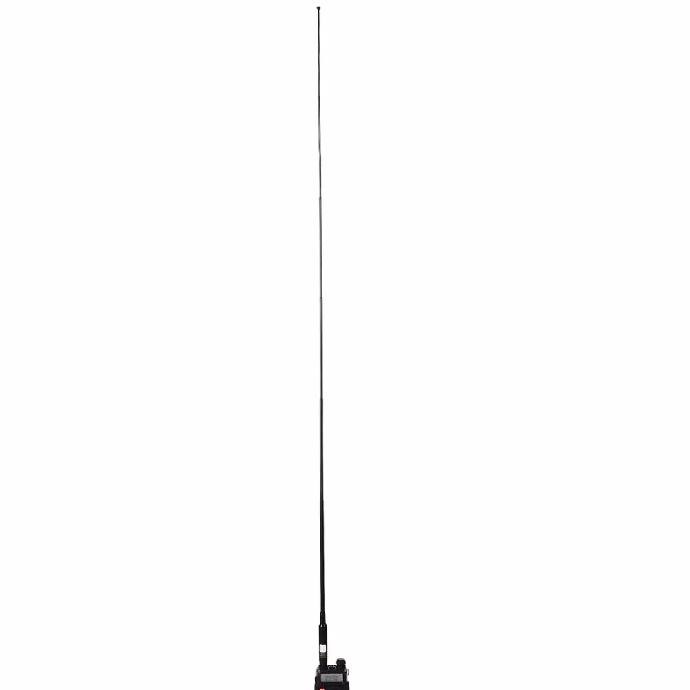 RH-660S antena SMA teleskopowa z mocowaniem żeńskim SMA-F 144 / 430MHz dwupasmowa do radiostacji Kenwood Baofeng Puxing Walkie Talkie