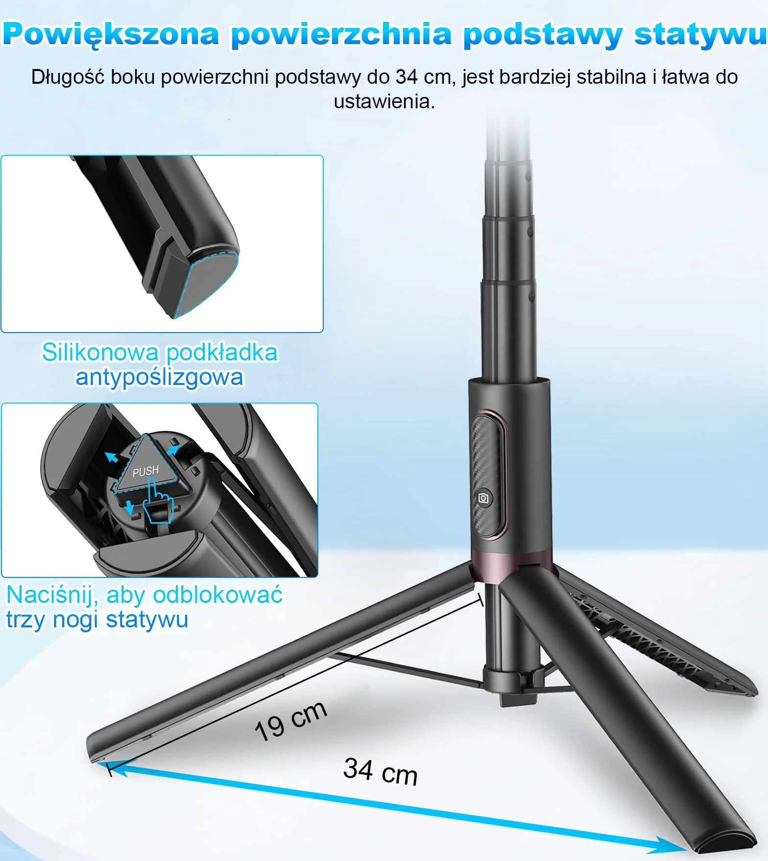 TONEOF Magnetyczny stojak na telefon do samochodu 202MAX170BK