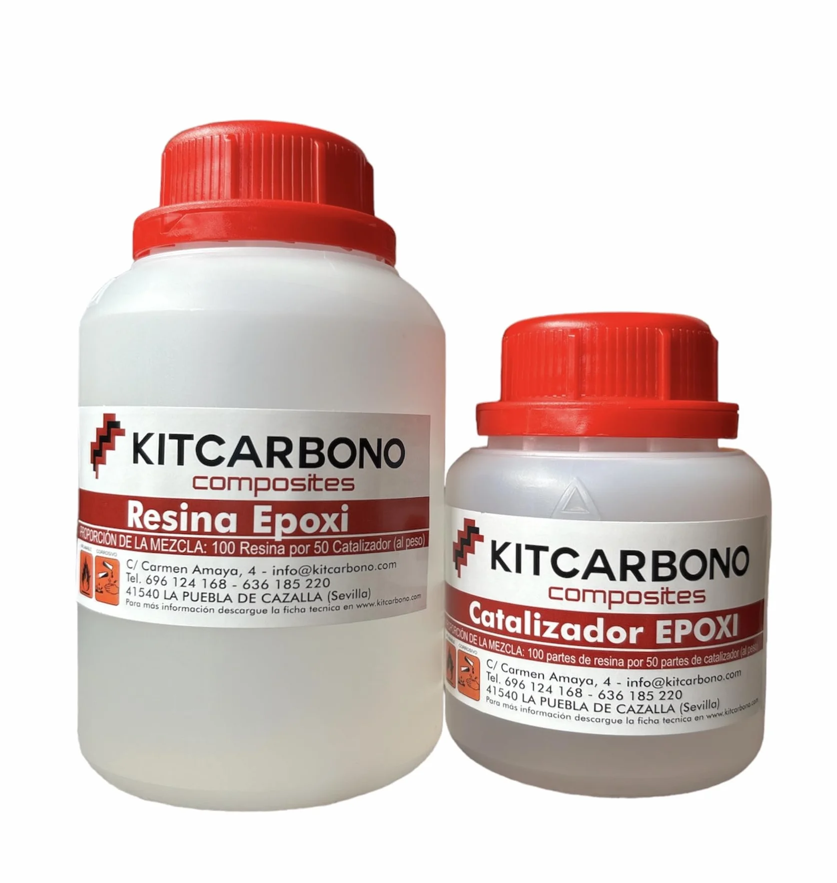 Kitcarbon 750 GR PROFESJONALNA PRZEZROCZYSTA żywica epoksydowa do majsterkowania, drewna, rzemiosła, biżuterii, grafiki, podłogi, modelowania, stołów, kreacji artystycznych, powłok ochronnych, włókna