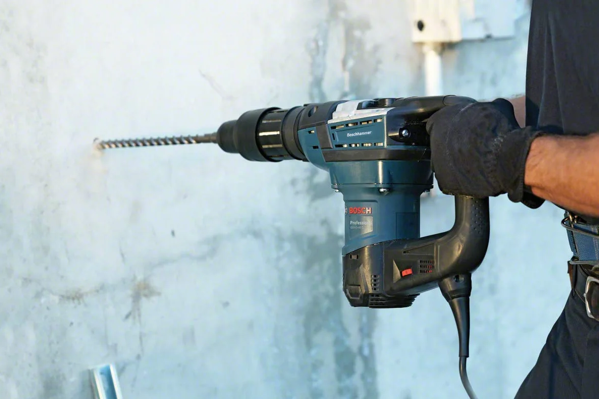 Bosch Professional: młot udarowo-obrotowy GBH 5-40 D (1 100 W, uchwyt SDS max, nominalna prędkość obrotowa 170 – 340 min-1, walizka)