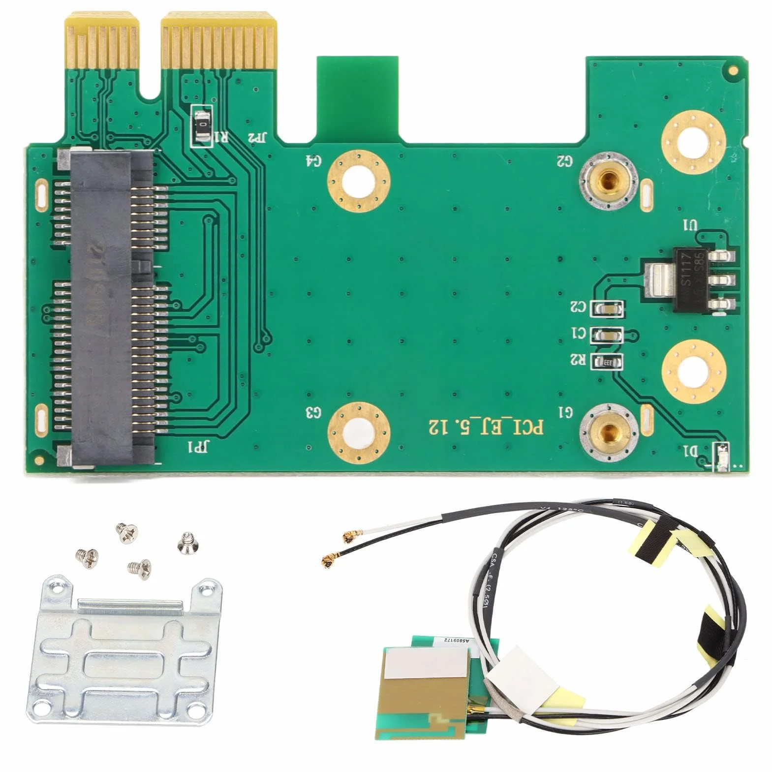 Mini PCIE do PCIE Adapter Bezprzewodowej Karty Sieciowej