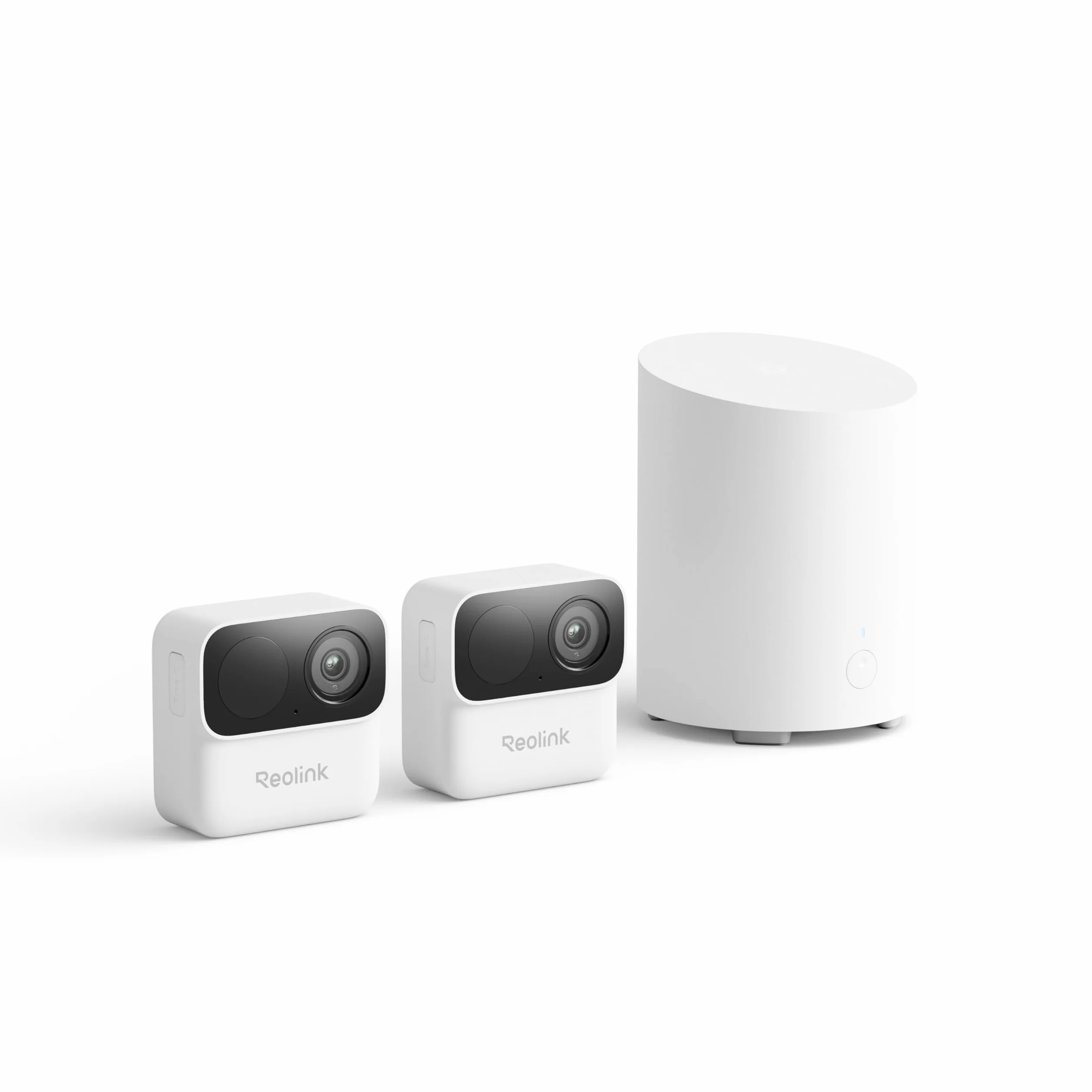 Reolink Argus MagiCam z zestawem Home Hub Mini, zewnętrzna kamera bateryjna 2 MP/1080p, wodoodporność IP67, dwa sposoby zasilania, montaż magnetyczny, zdalny dostęp, inteligentne odtwarzanie