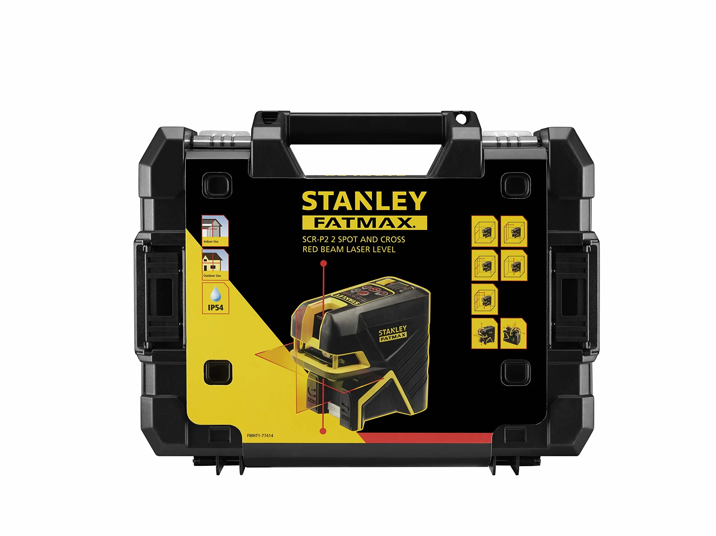 Stanley FMHT1-77414 Fatmax Beam Cross Line i 2 Laser punktowy - czerwony