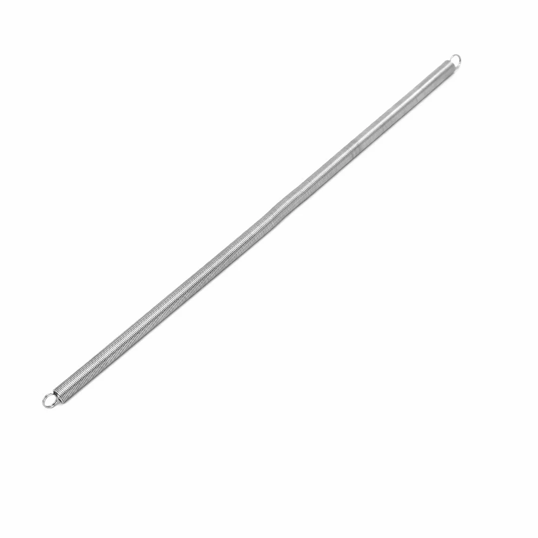 sourcingmap 0,8 mm x 8 mm x 300 mm stal nierdzewna 304 sprężyny naprężne srebrny odcień