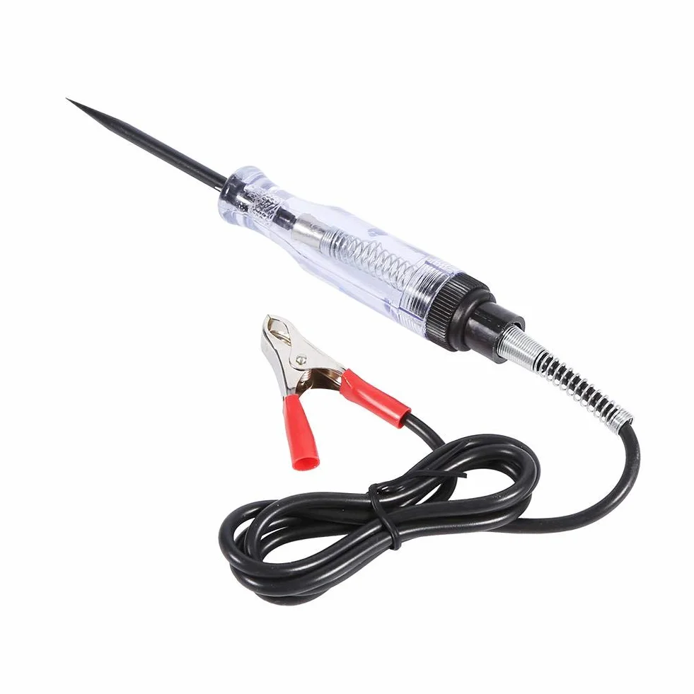 Keenso 6 V/24 V Electric Circuit Ciągłość Tester Ciągłości Z Wskaźnik Tester Prądu Luminous