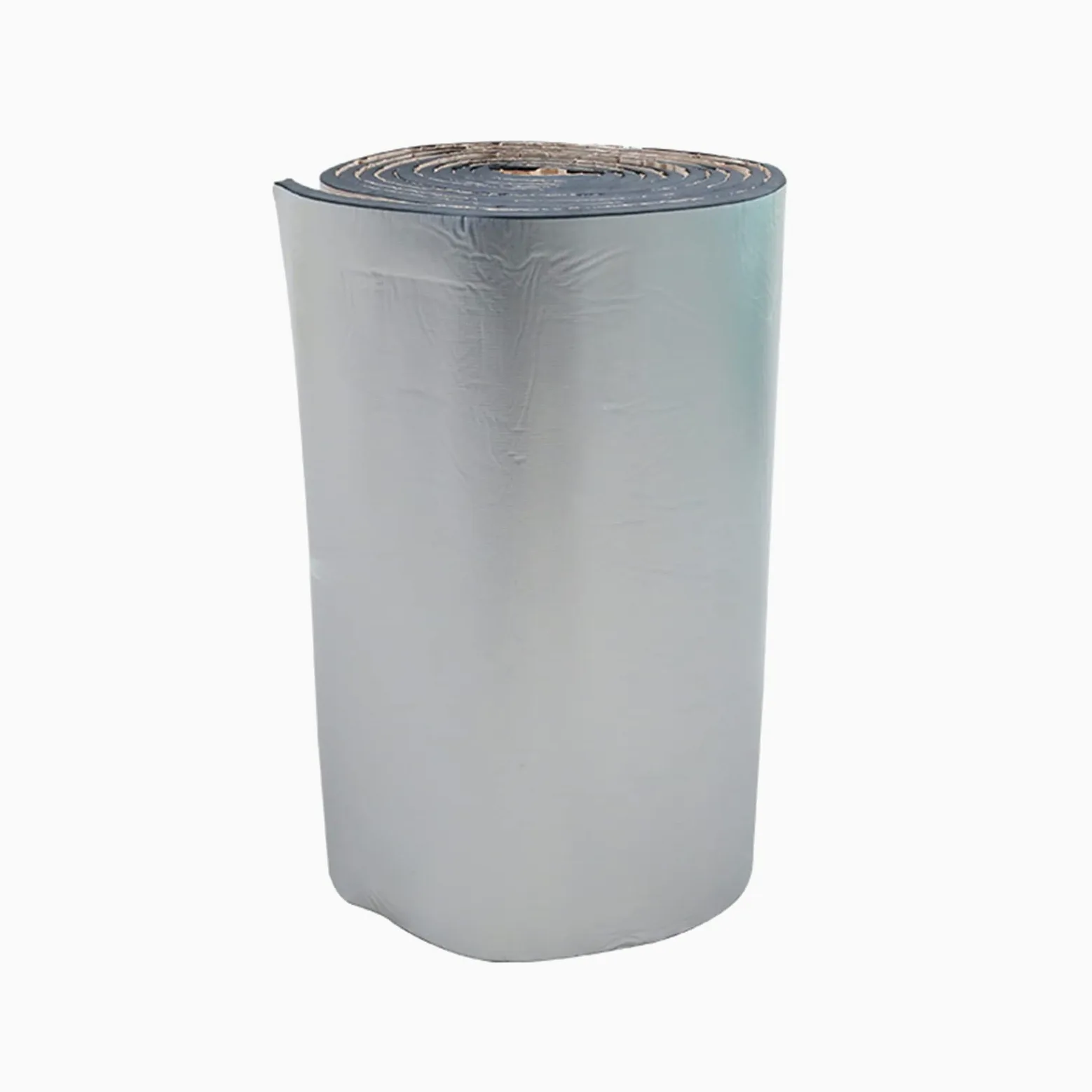 Samoprzylepna folia aluminiowa izolacja akustyczna, bawełna, folia izolacyjna, mata z materiału tłumiącego dźwięk samochodu, izolacja akustyczna i cieplna do pojazdu, biwakowania, izolacji cieplnej, 25 mm (THK), 1 x 2 m (2 m²)