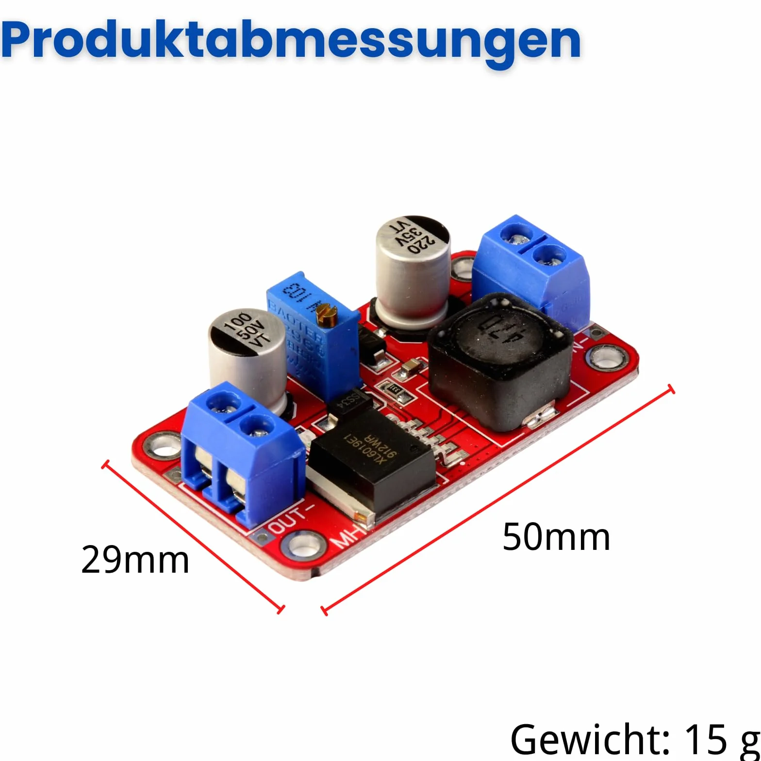 DC Step Up Converter 3 V-35 V na 5 V-40 V Regulowane Napięcie Wyjściowe Boost Converter Adapter Zasilacza Sieciowego Moduł (3 Sztuki)