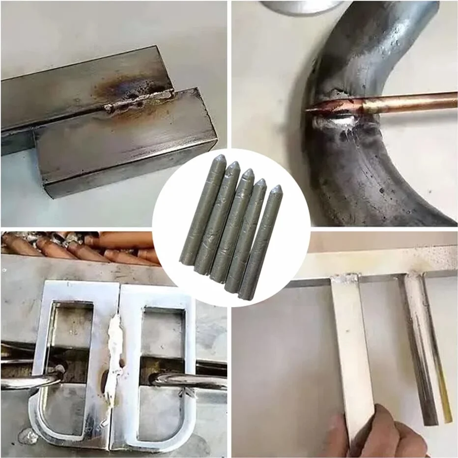 Aluminiowe pręty spawalnicze o niskiej temperaturze 78 mm Lut proszkowy do stali miedziowo-żelaznej(30PCS)
