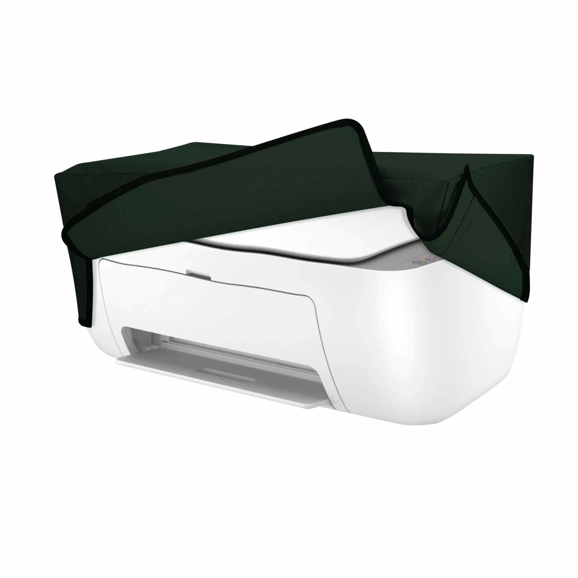 Kwmobile Pokrowiec ochronny do HP DeskJet 2755e 2720e 2710e 2820e 2721e, ciemnozielony