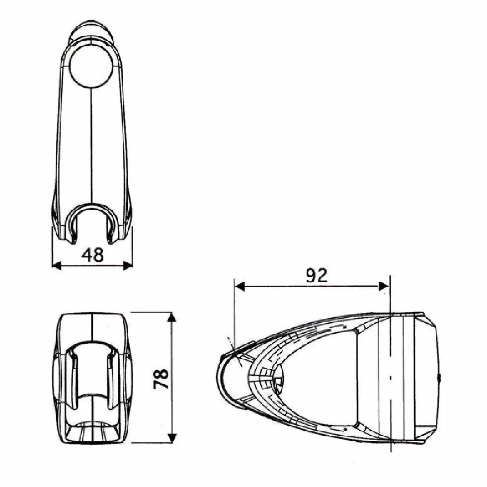 hansgrohe 96190000 Suwak do części zamiennej drążka prysznicowego Unica'D, chrom