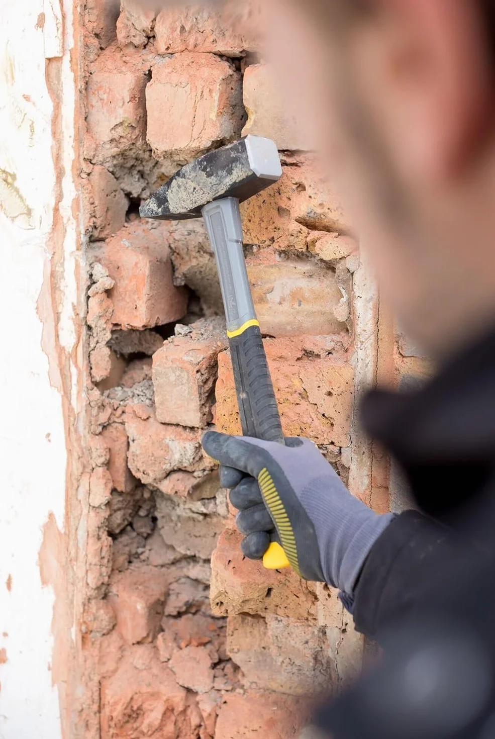 Stanley STHT0-51910 młotek ślusarski włókno szklane 1,000 g (długość 295 mm, polerowana główka) czarny