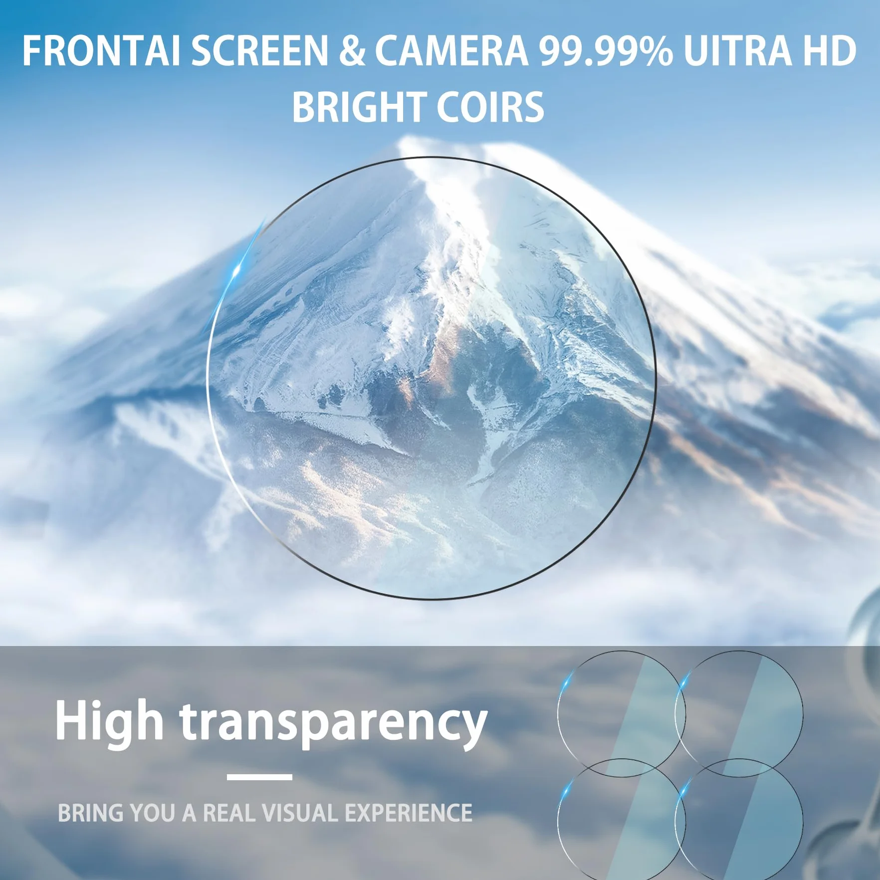 Garmin Epix Pro 51mm Screen Protection, HD Szkło Hartowane Anti Scratch Folia Ochronna