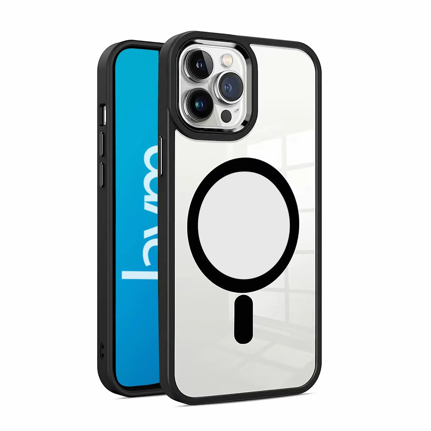 JAYM Etui na zderzak Magsafe iPhone 16 Pro Max czarne