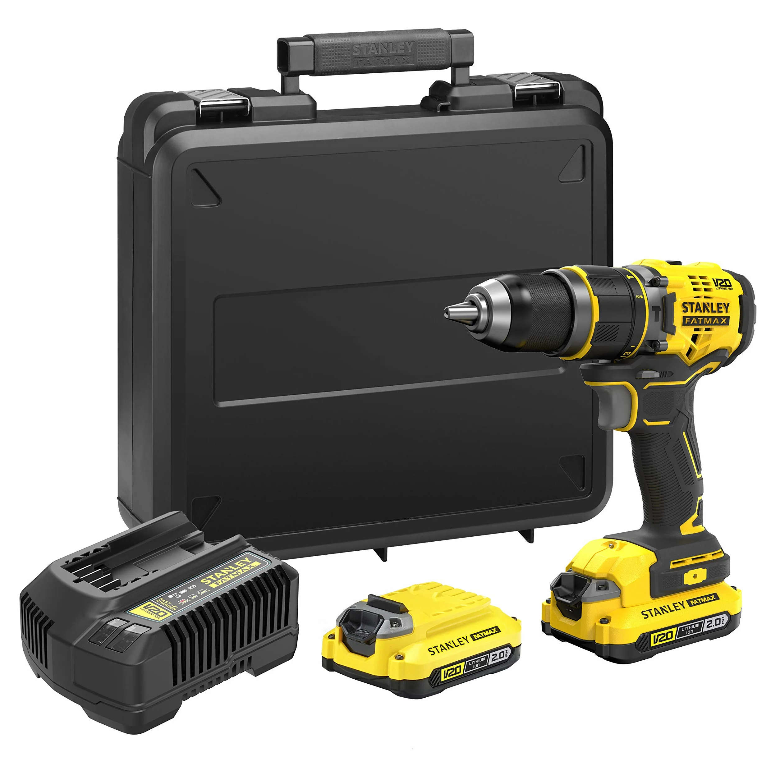 Wkrętarka Udarowa 18V / 80Nm / 2x2Ah kufer SFMCD721D2K Stanley Fatmax