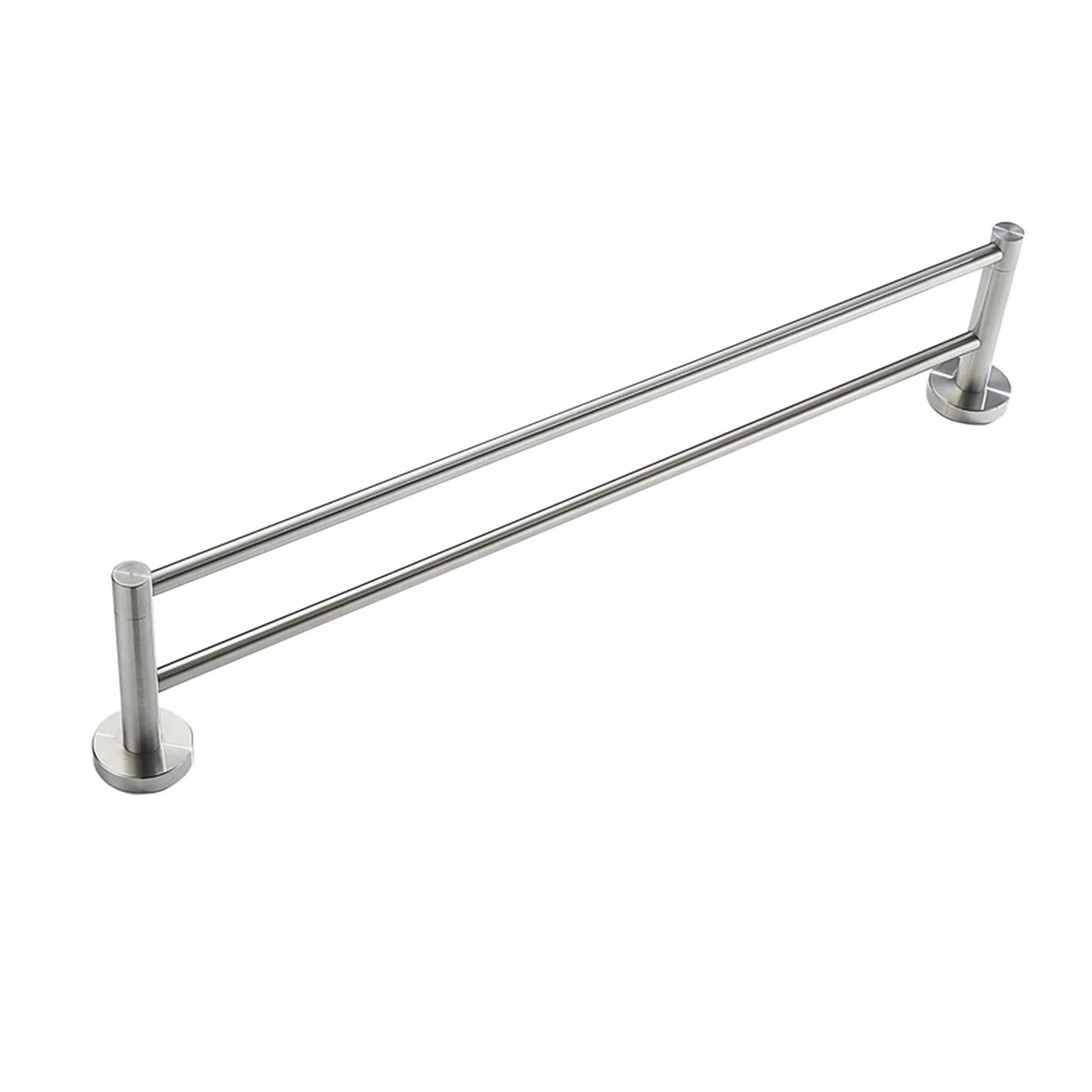 Szybka ręczników na ścianie, szczotkowana pręt z ręcznikiem ze stali nierdzewnej uchwyt ręcznika do łazienki i kuchni (Size : 90cm)