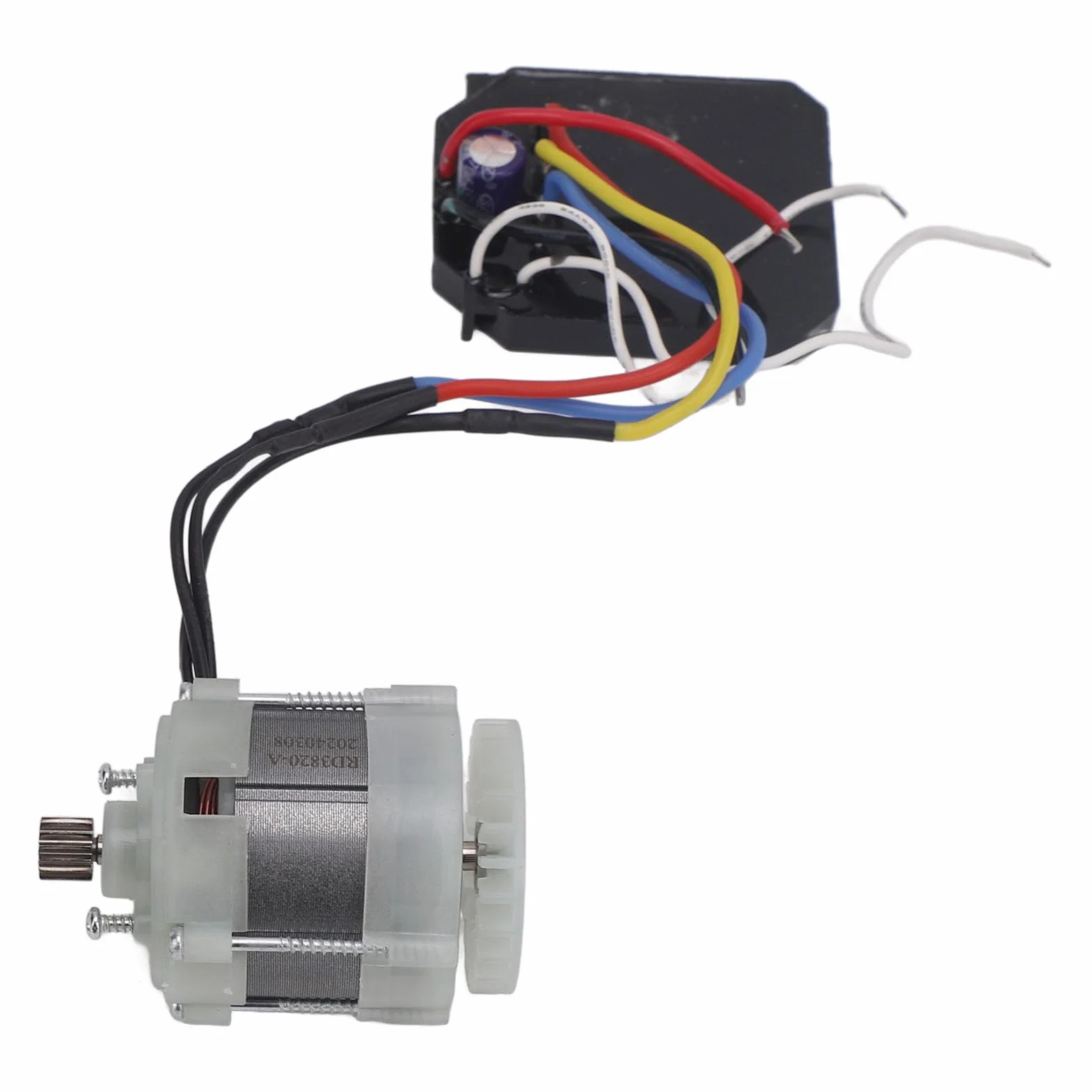 Haofy Silnik Elektryczny Mini Piły, Bezszczotkowy Silnik 21 V z 14 Zębami do Bezprzewodowej Elektrycznej Piły łańcuchowej 4 6 8 Cali, Wysoka wydajność Cięcia Przy Projektach Typu „zrób to sam”
