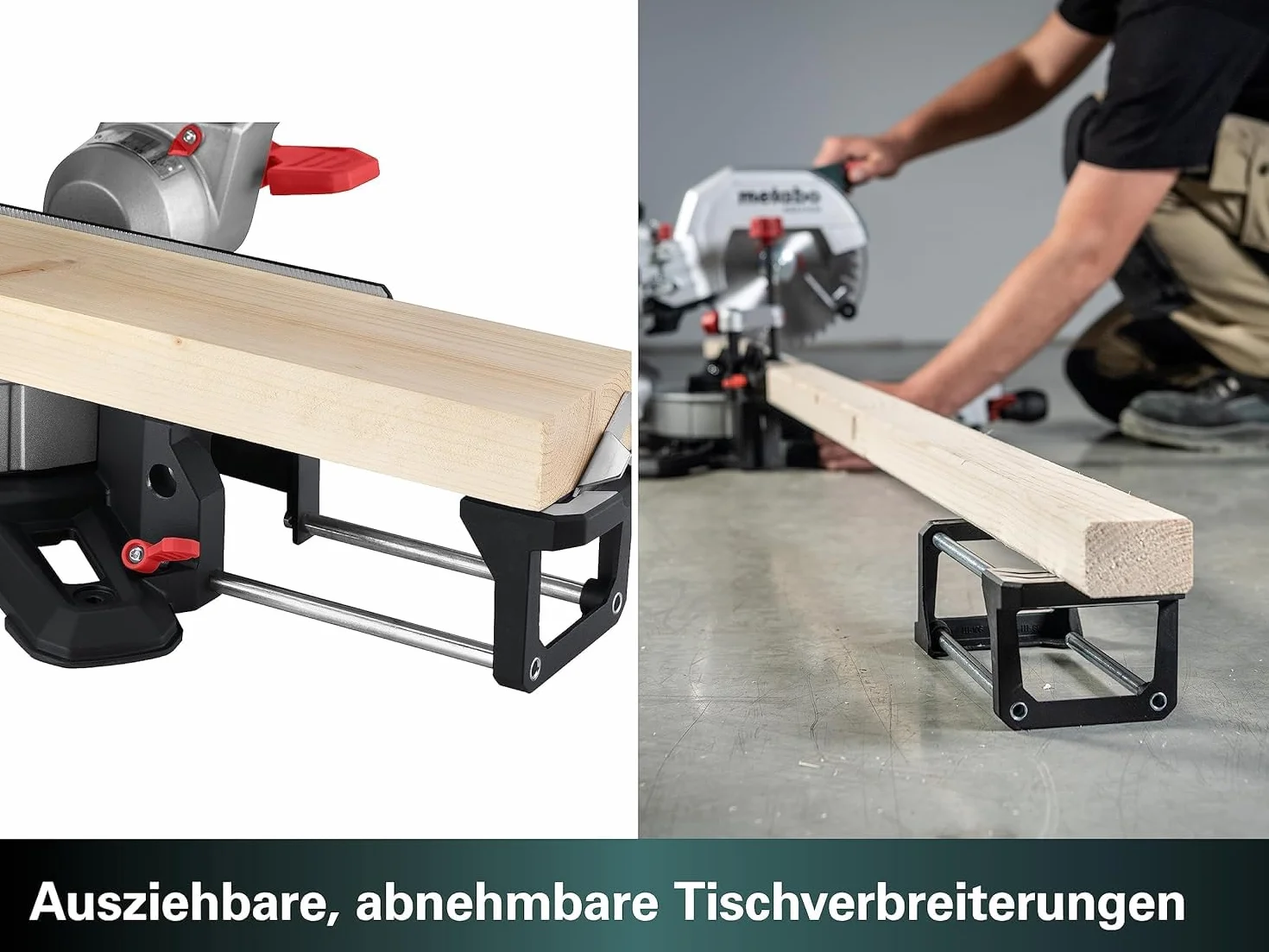 Metabo KGS 305 M – 613305900 – z Precision Cut Line, 305 mm 2. Brzeszczot z twardego metalu i funkcja ciągnięcia – długość kabla 2 m