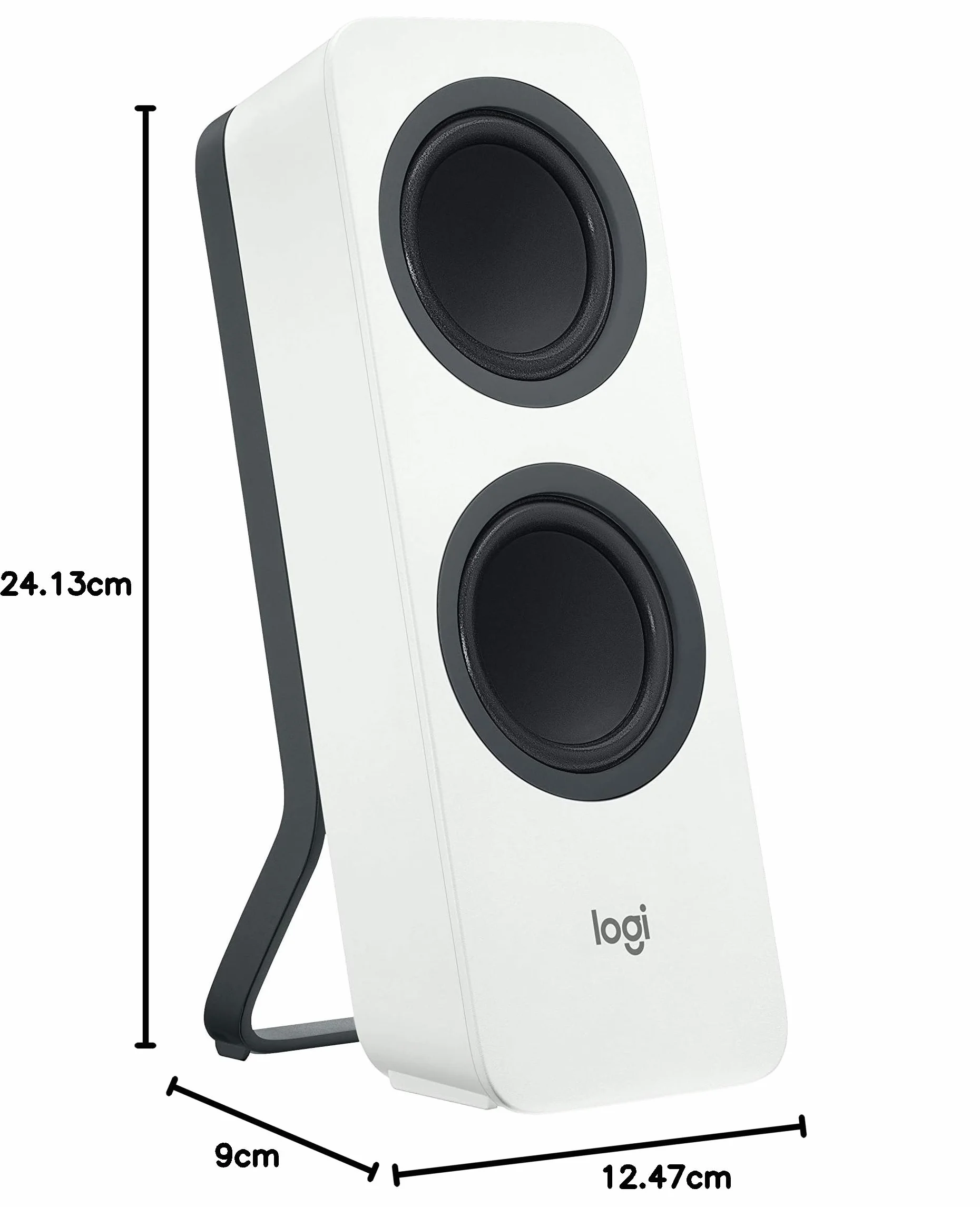 Logitech Z207 Bluetooth Computer Speakers Głośniki Komputerowe Biały