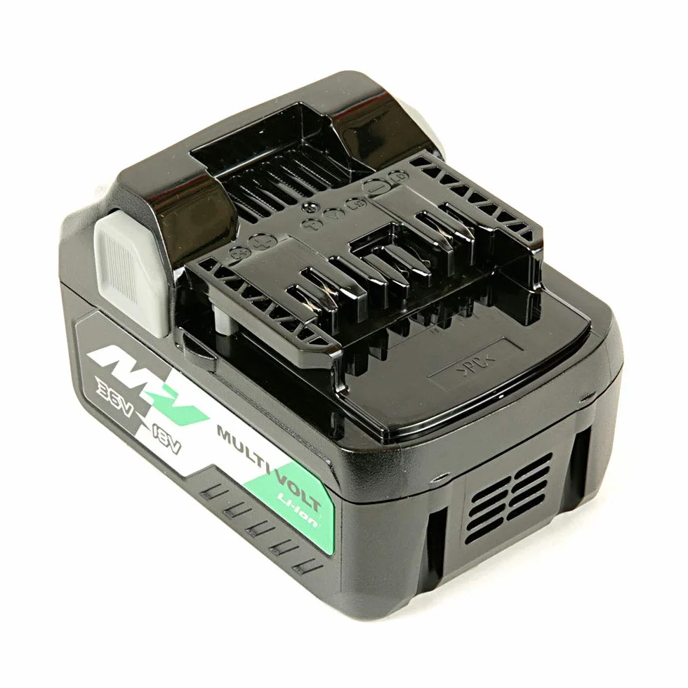 HiKOKI Multi Volt Akku BSL36A18 (18V 5.0 Ah / 36V 2.5 Ah Akku, Li-Ion, 4-Stufen-LED Ladestandskontrolle)