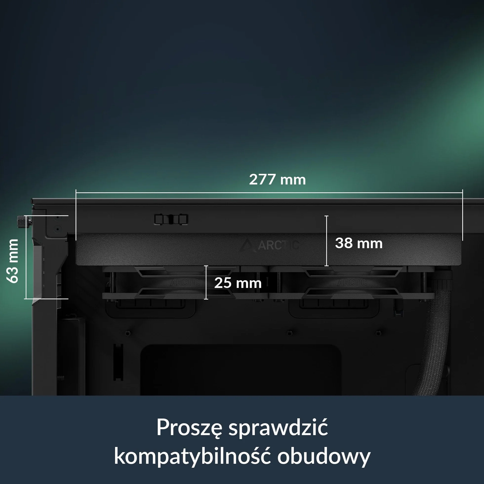 ARCTIC Liquid Freezer III Pro 240 Chłodnica Procesora AIO 2x120mm Chłodzenie Wodne Czarny
