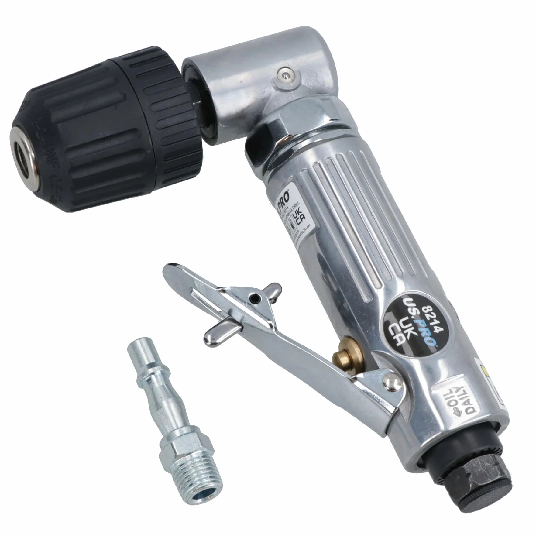 3/8" 10 mm szybkomocujący uchwyt wiertarski kątowy wiertło kątowe prostokątne 1/4 BSP