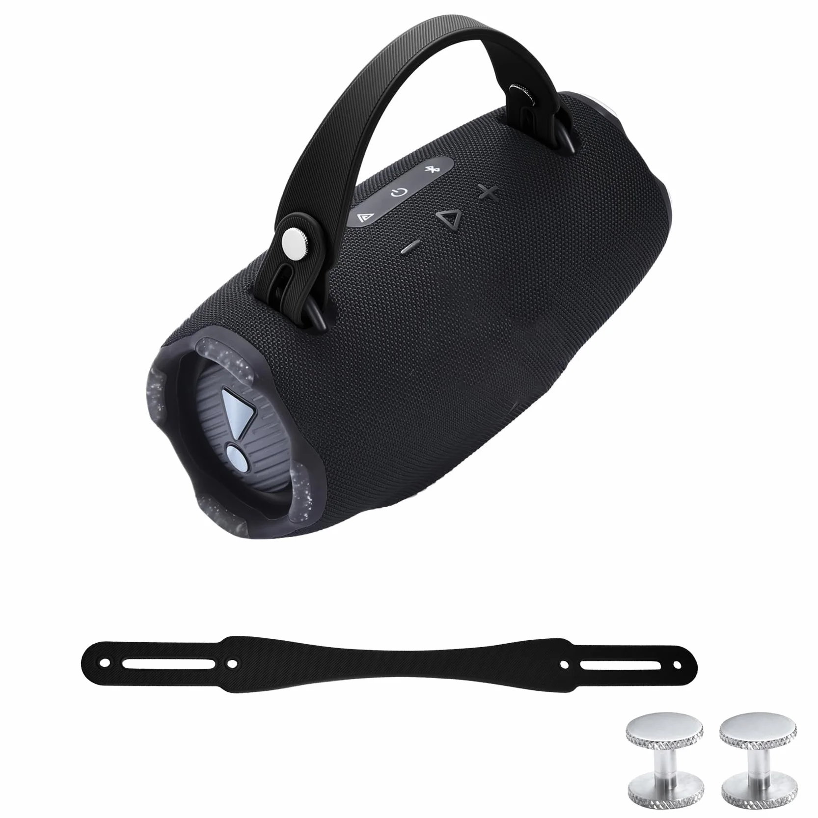 Silikonowy pasek na rękę do bezprzewodowego głośnika Bluetooth JBL Xtreme 4/3/2, przenośny pasek do noszenia ze śrubami aluminiowymi, antypoślizgowy i przyjazny dla skóry