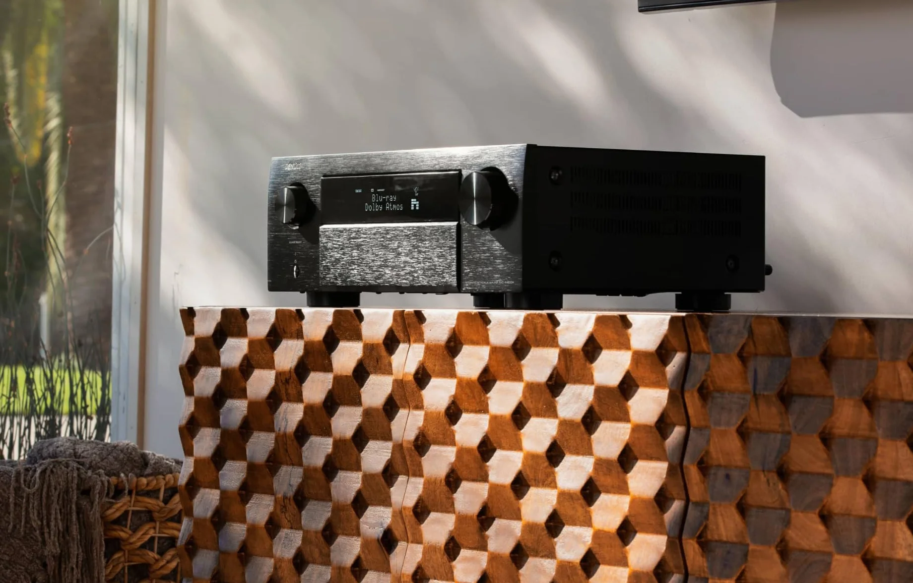 Denon AVC-X4800H Amplituner Av, Czarny, 38,9 x 43,4 x 16,7 cm