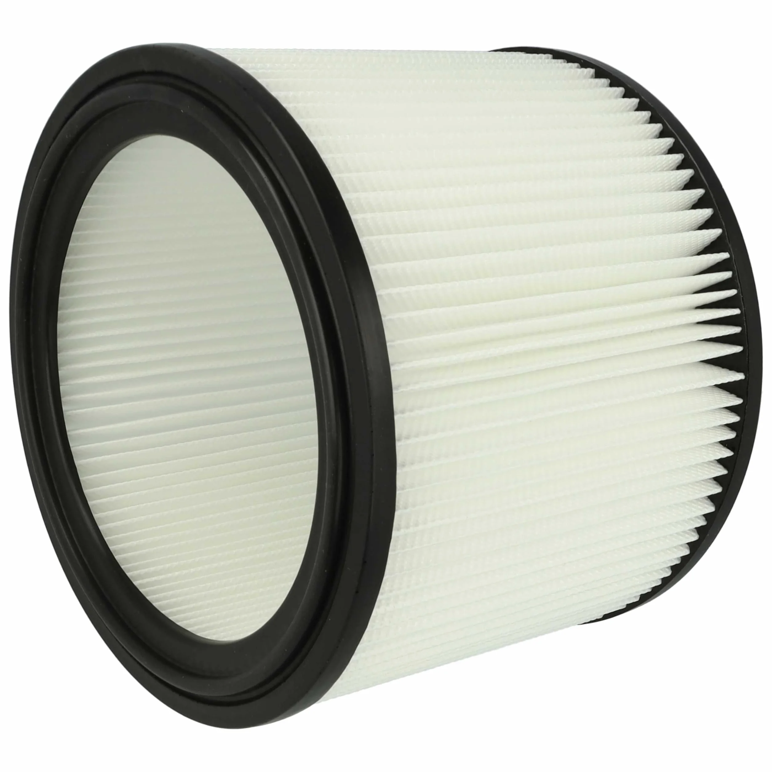 vhbw 8 x element filtrujący kompatybilny z odkurzaczem Husqvarna WDC 325L, WDC 220 - filtr drobnego kurzu, papier/guma