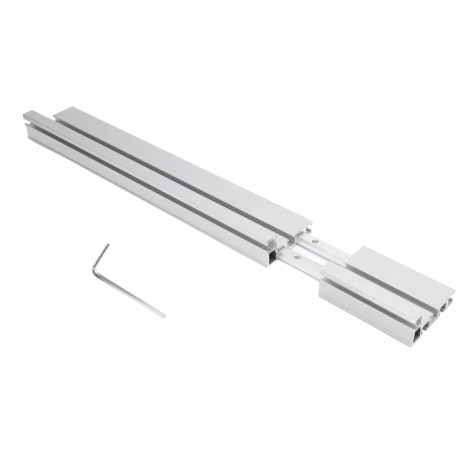 Przymiar kątowy, stop aluminium 50 do 86 cm Regulowany teleskopowy przymiar kątowy, przymiar kątowy, do obróbki drewna