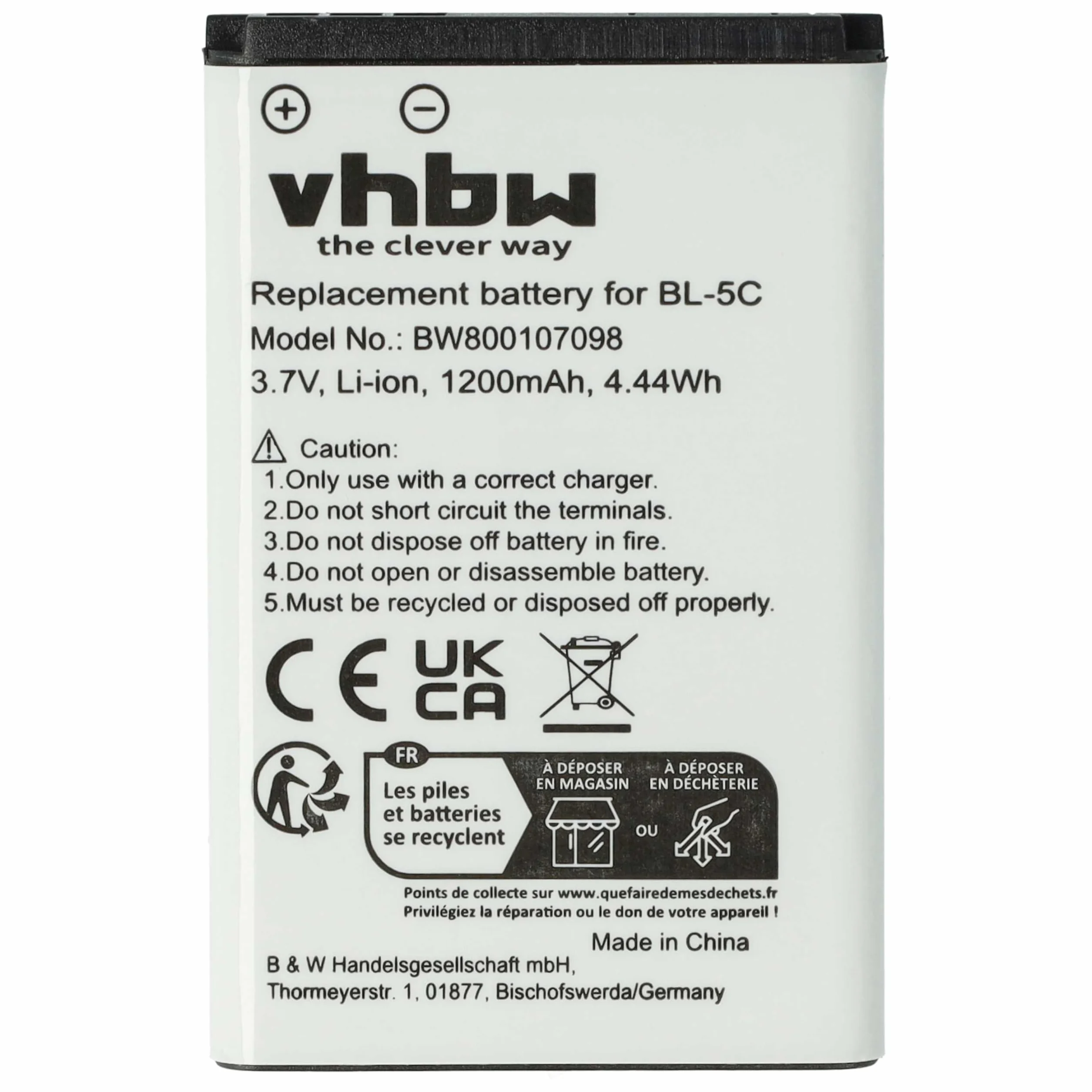 vhbw bateria 1200 mAh 3,7 V do telefonu bezprzewodowego Alcatel MITEL NEC