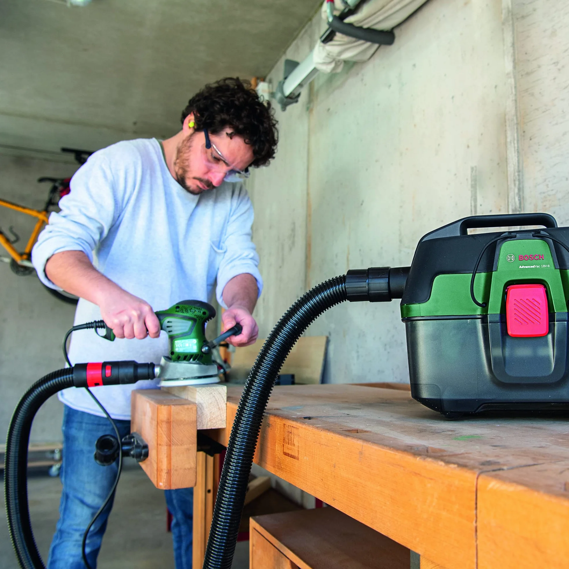 Bosch Accessories 1x Wąż (Ø 35mm x 2.2 m, Osprzęt do Odkurzacz)