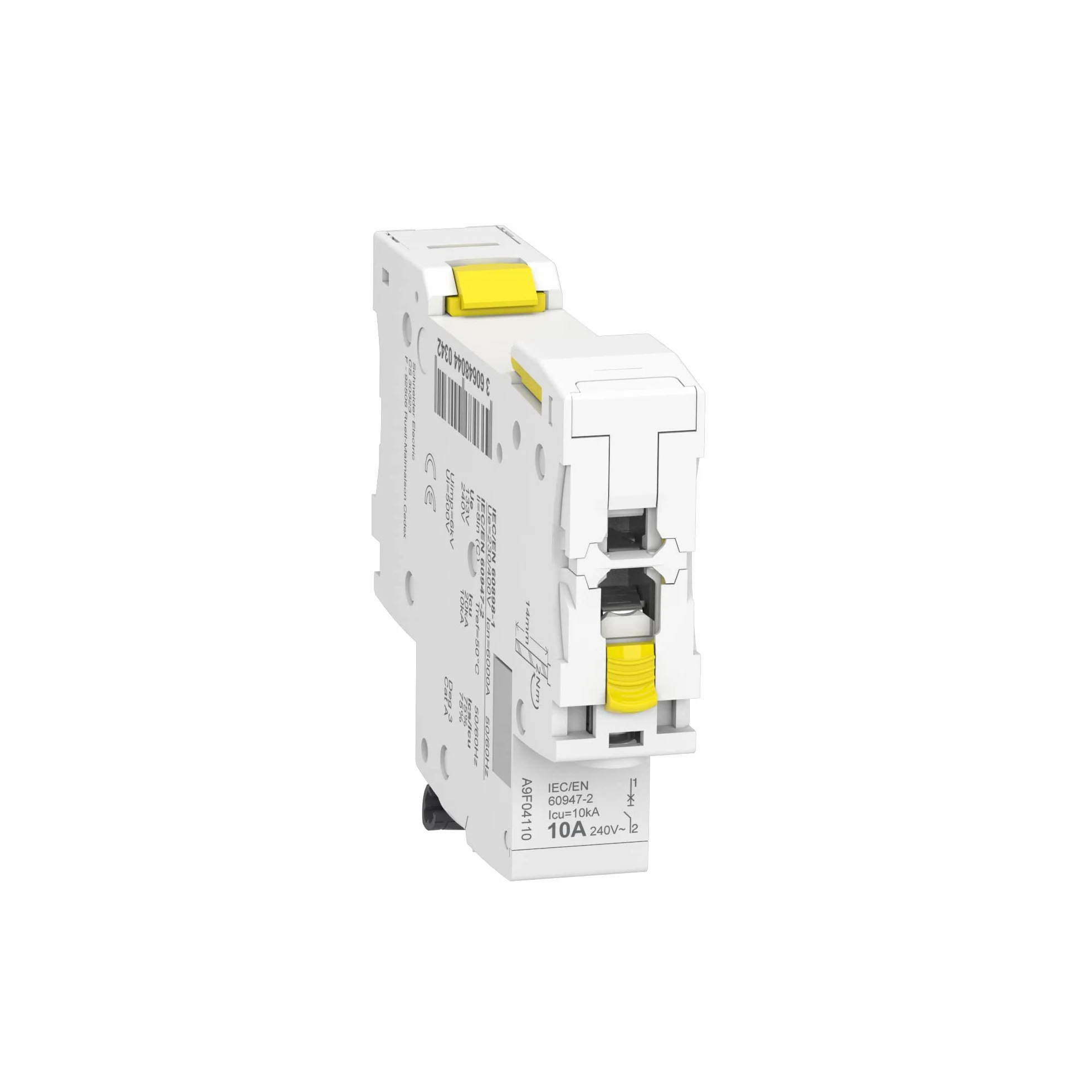 Schneider Electric Wyłącznik Nadprądowy Acti9 iC60N-C6-1 C 6A 1-Biegunowy