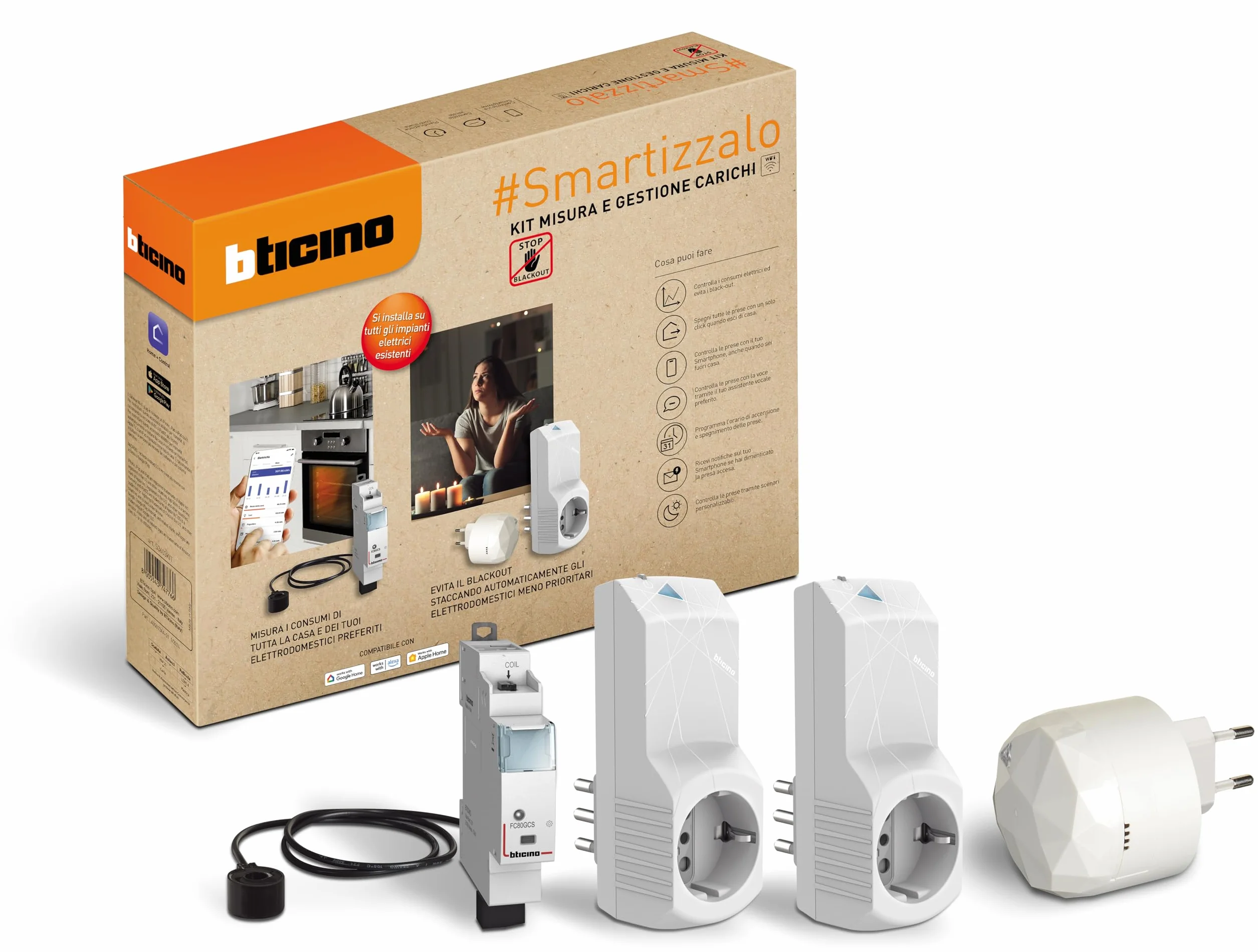 Bticino Zestaw Smart Home, biały