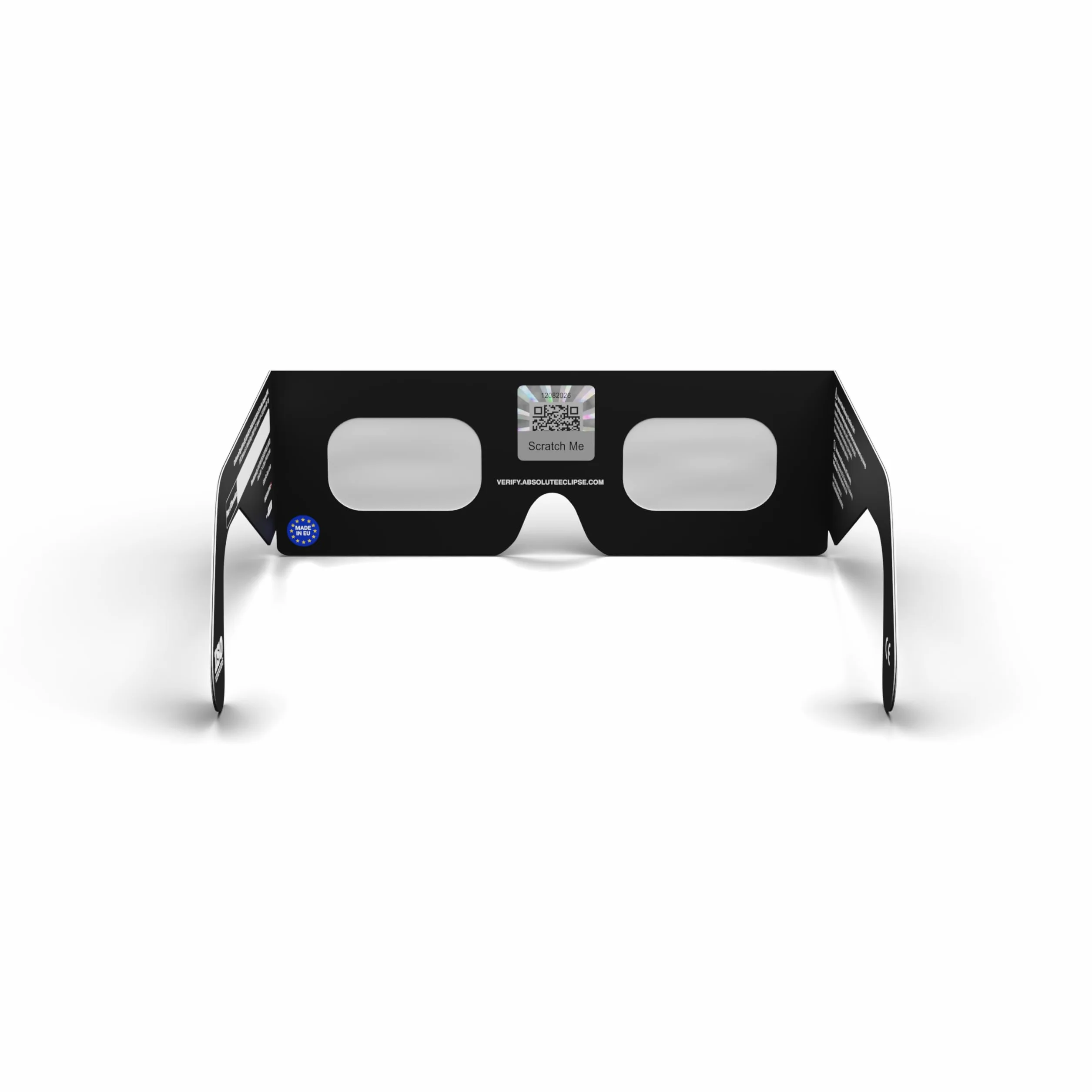 Absolute Eclipse Szyfr Okulary do zaćmienia Słońca Luzem Sprzedaż hurtowa - Testowane przez ISO 12312-2 i certyfikat CE - zalecany przez AAS producent UE - 2026 Eclipse Europe