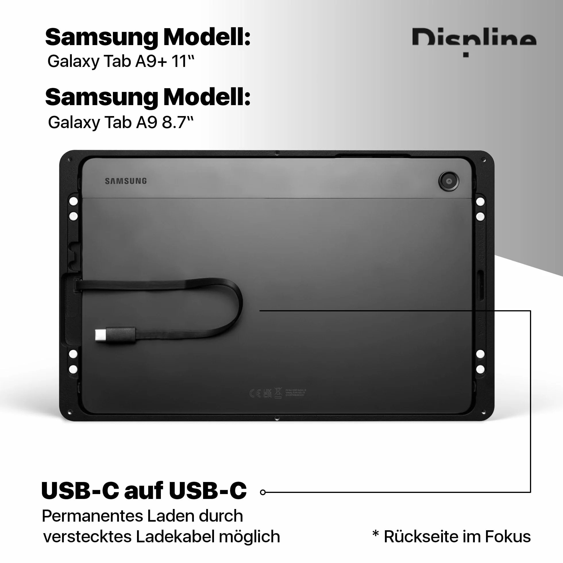 Companion Wall 2.0 uchwyt ścienny na tablet iPad Air Pro Samsung Galaxy Tab ochrona przed kradzieżą