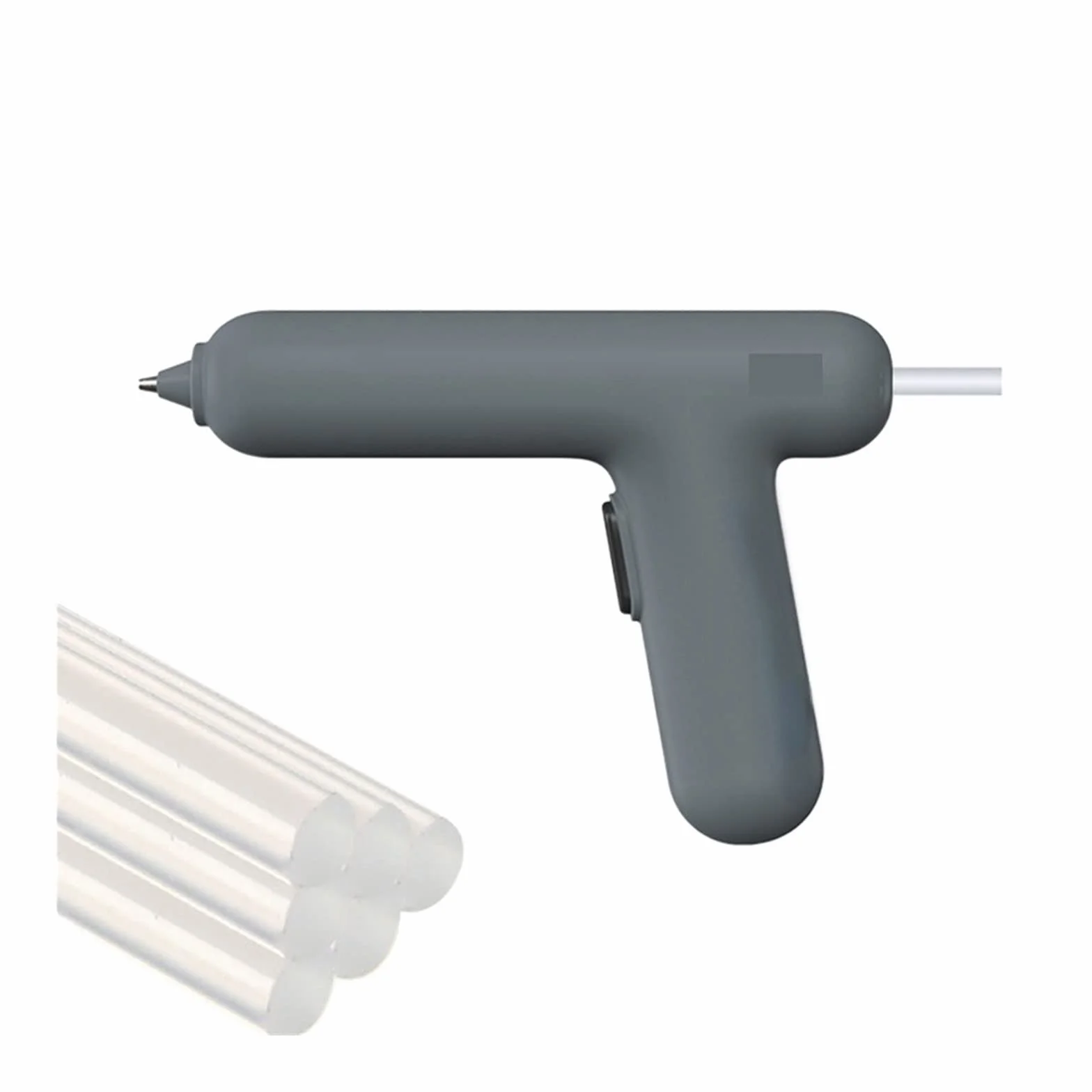 Pistolet Do Kleju Na GorąCo Elektryczny Pistolet Do Klejenia Na Gorąco Bezprzewodowy Mini Narzędzie Do Klejenia Termicznego Strona Główna DIY Przenośny Akumulator(XM-YP-830-A-10stick)