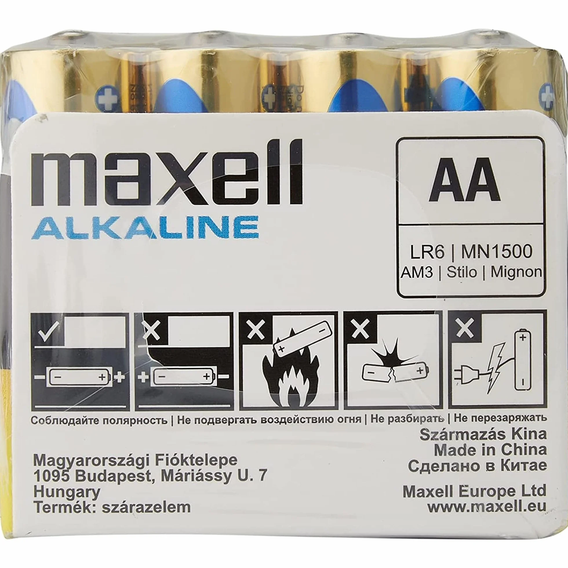 Maxell LR6 AA baterie alkaliczne opakowanie 32 szt.