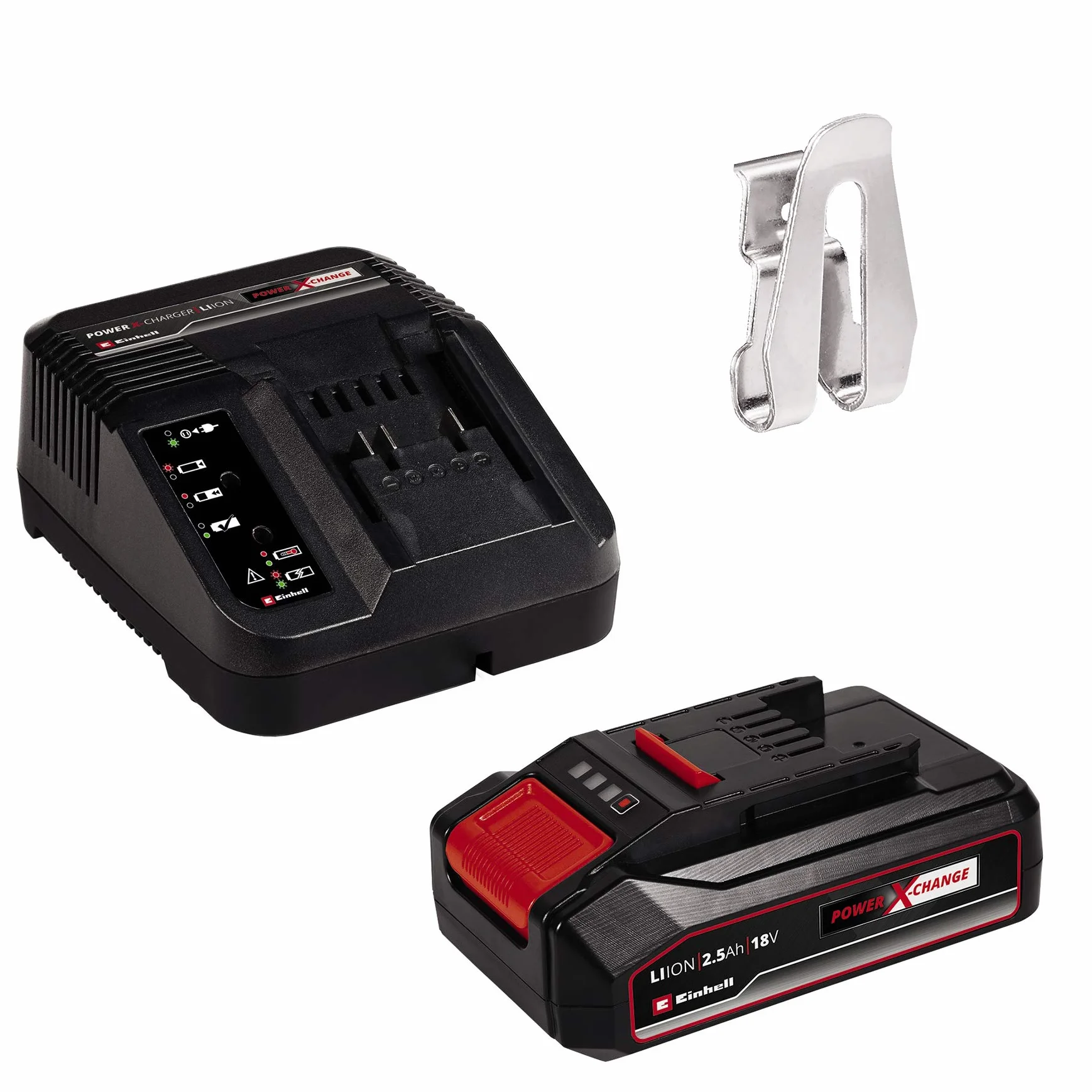 Einhell Tp-Cd 18 Li-I Brushless - Solo Wkrętarka, Czarny/Czerwony, 18 VV & Einhell Pxc Starter Kit Akumulator, Czarny, ‎10 x 15 x 11,3 cm; 820 g