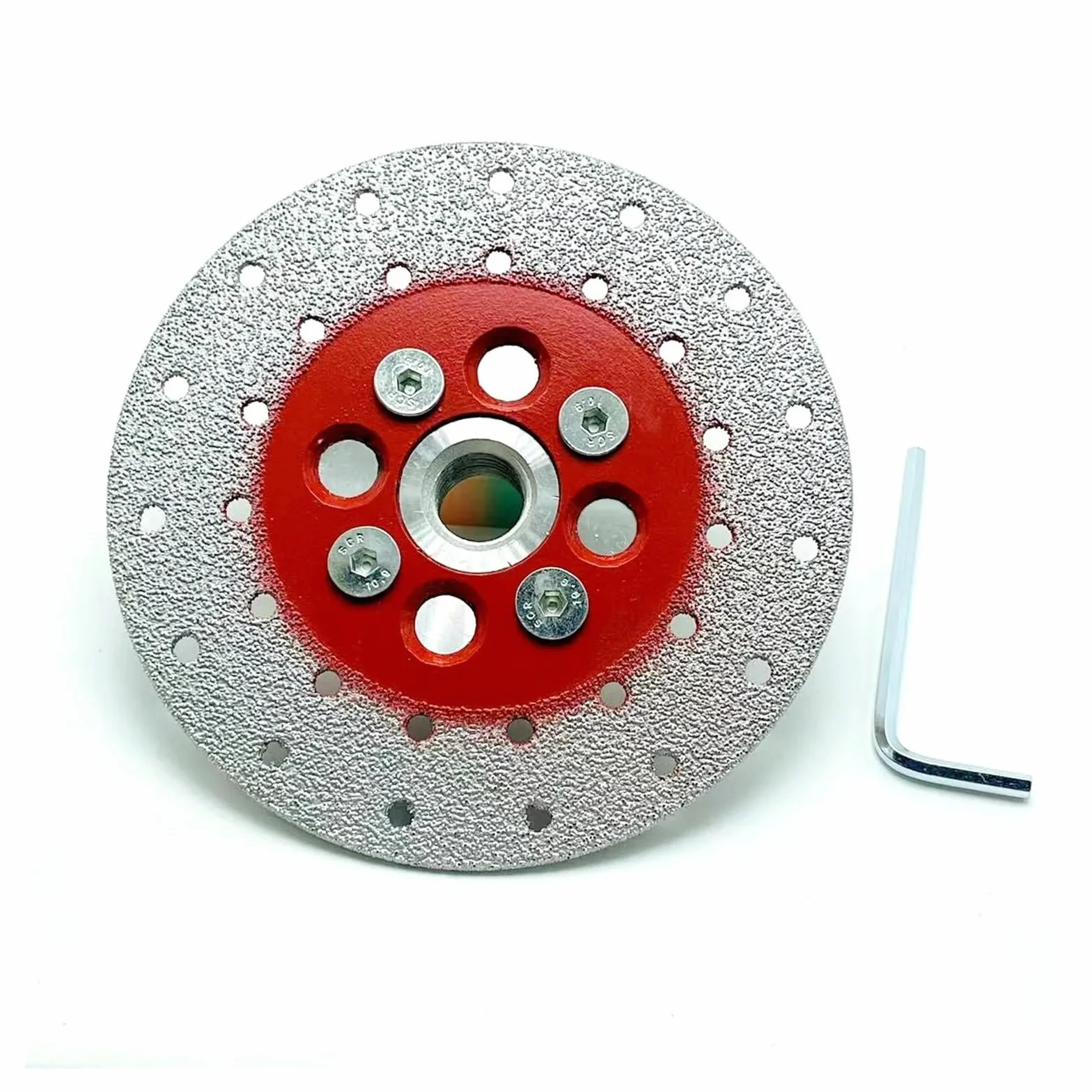 Tarcze tnące M14 Lutowana próżniowo diamentowa tarcza szlifierska do szlifierki kątowej Tarcza tnąca do marmuru, betonu, płytek ceramicznych(125mm)