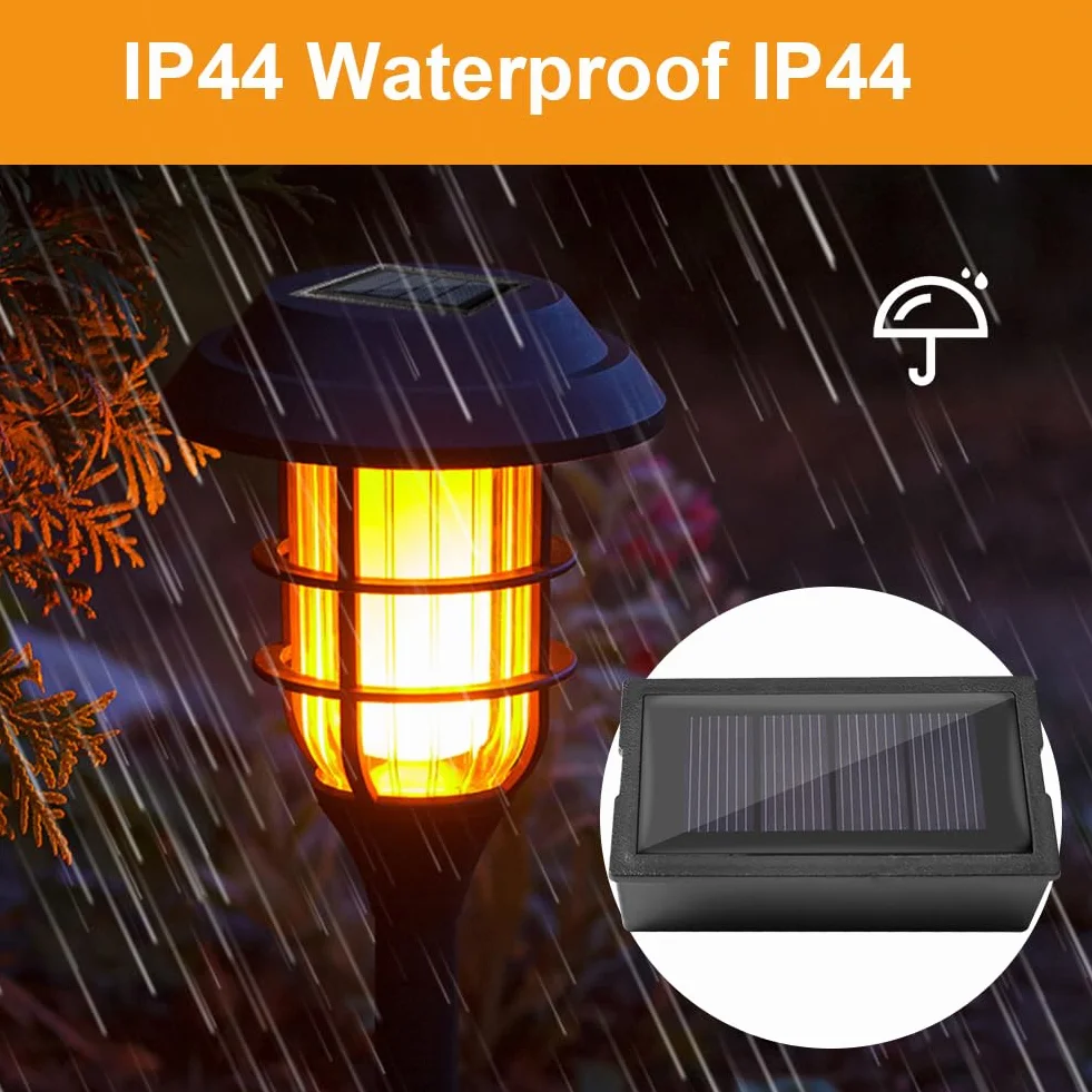 Zestaw 2 wymiennych lamp solarnych LED – panel słoneczny 4 x 7 cm z ciepłym białym światłem do lamp ogrodowych, lampionów, szklanek, balkonów – odporny na warunki atmosferyczne moduł zastępczy