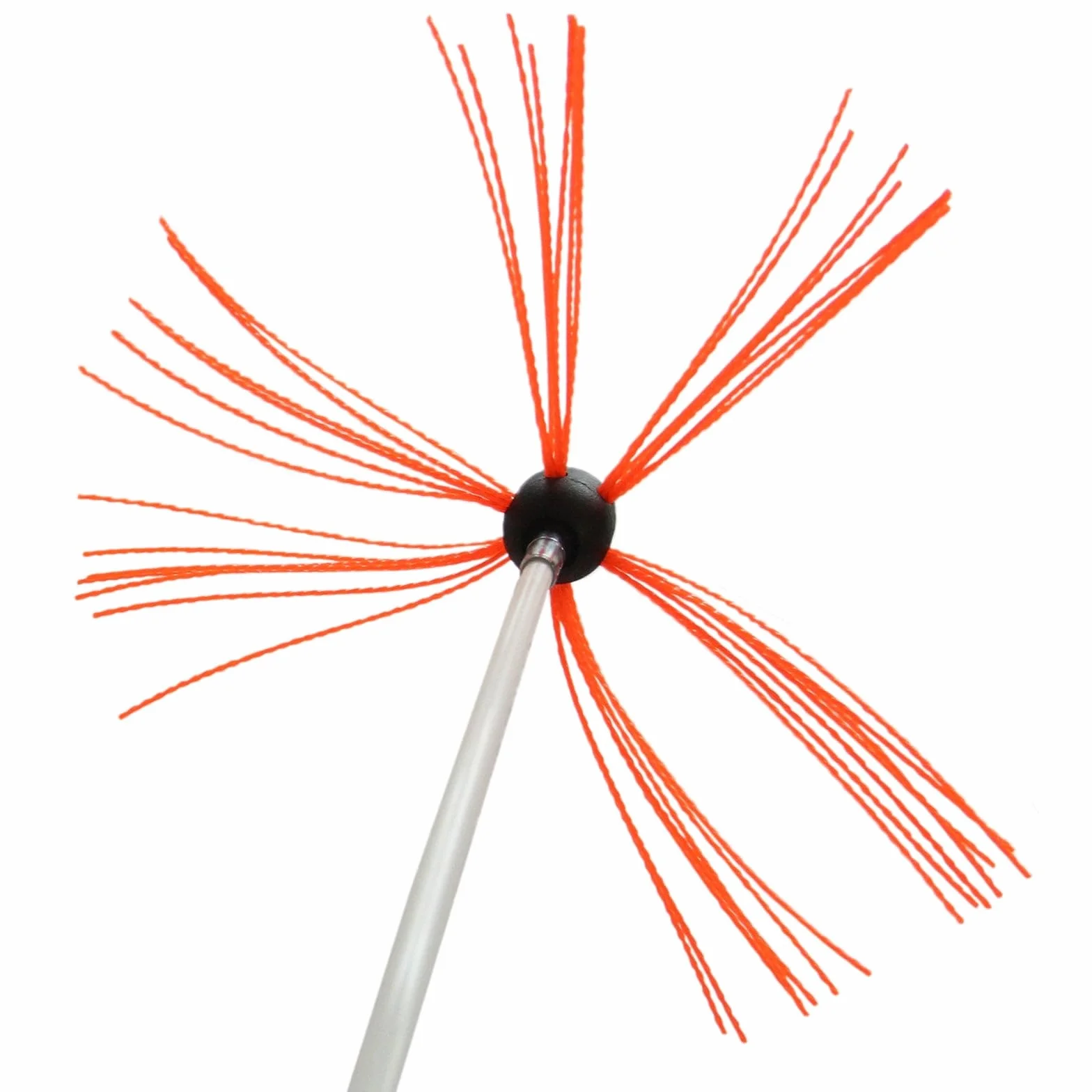 Zestaw szczotek do czyszczenia komina wiertarka elektryczna szczotka zamiatająca 7 m palnik drewniany kominek wzmocniony nylon elastyczne pręty darmowa torba do przechowywania darmowy arkusz kurzu, zawiera adapter do wiertarki i klucz imbusowy