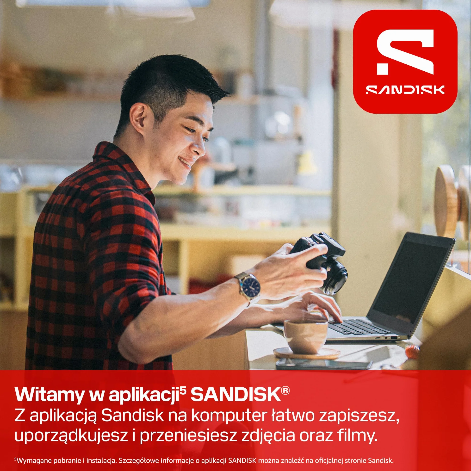 SANDISK Extreme PRO Karta SD UHS-I 256 GB U3 V30 4K UHD 250 MB/s odczyt 170 MB/s zapis