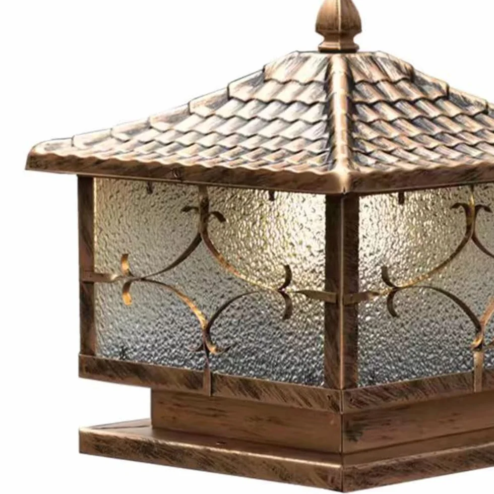 Lampy solarne, Oprawa Oświetleniowa Z Przewodową Latarnią Wejściową Do Korytarza(Dark,20cm)