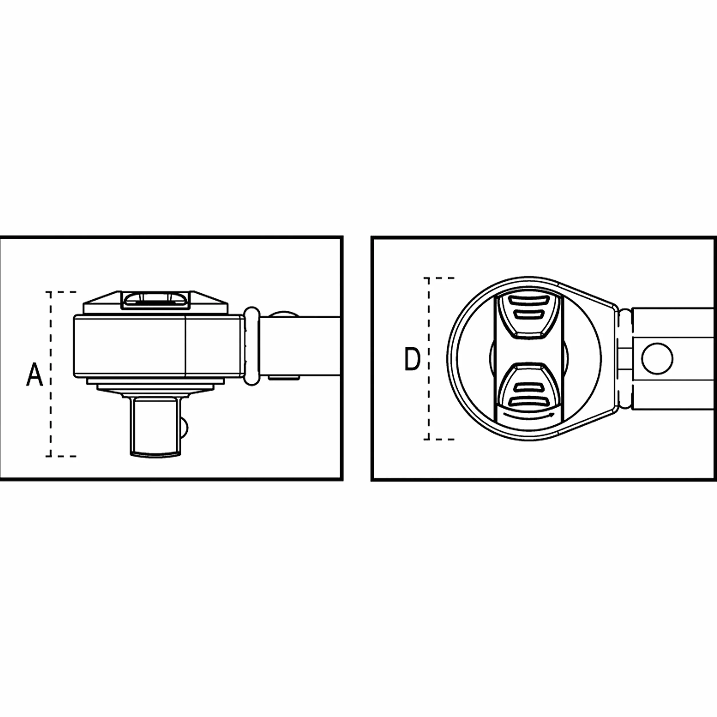 Beta 665/20 1/2" klucz dynamometryczny z cyfrowym wyświetlaczem do łatwego odczytu momentu obrotowego (narzędzie z wyświetlaczem LCD i prawostronnym dokręcaniem, zakres pomiarowy 40-200 Nm),