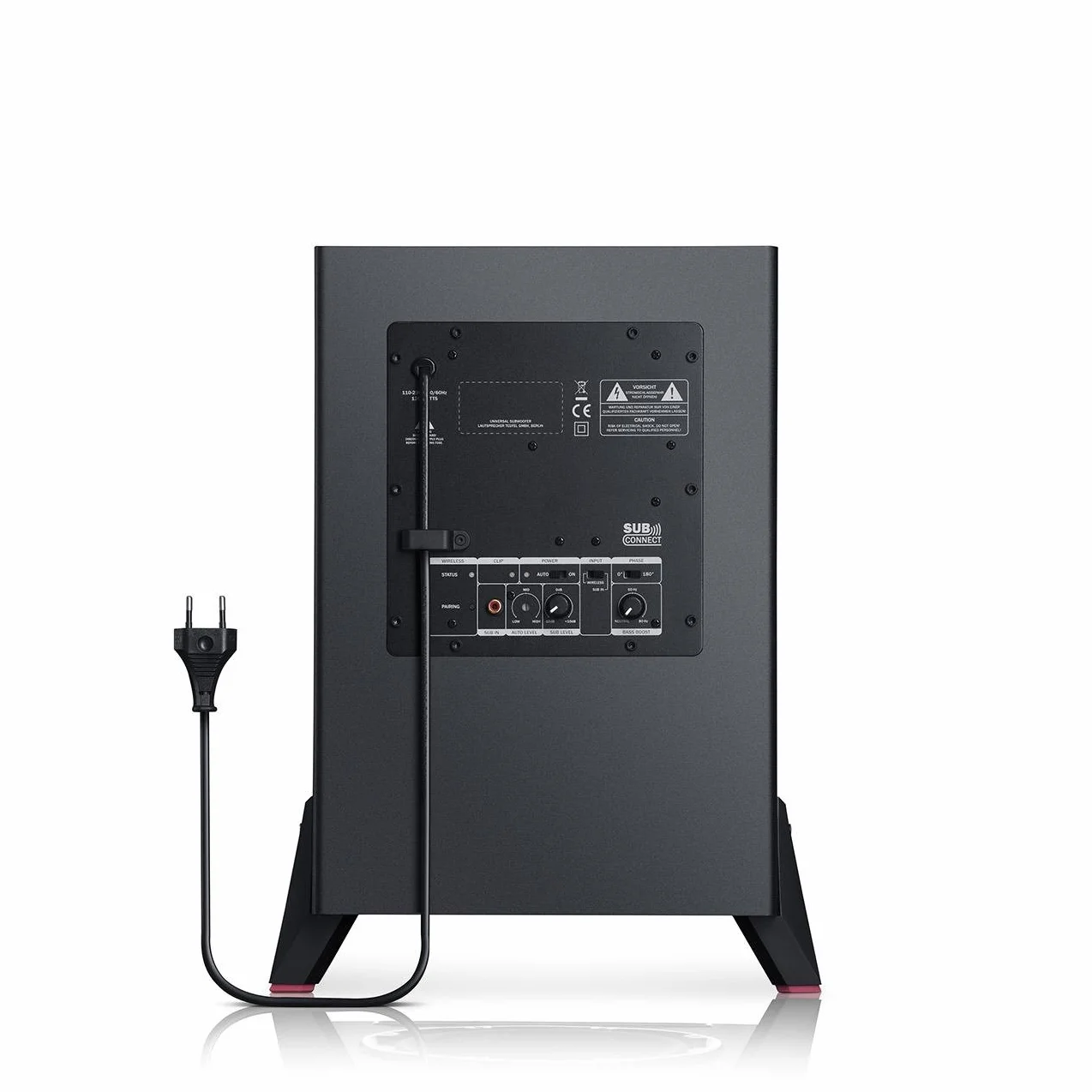 Teufel T 8 Subwoofer aktywny frontfire downfire czarny