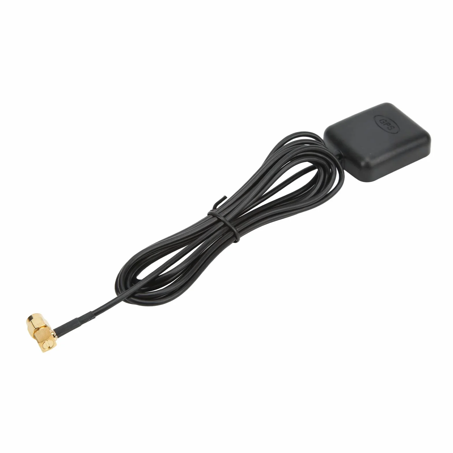 Samochodowa Nawigacja GPS Aktywna Antena, Pojazd Wodoodporna Aktywna Antena Nawigacji GPS ze Złączem Męskim SMA do Samochodowego Radioodtwarzacza Stereo GPS, Anteny