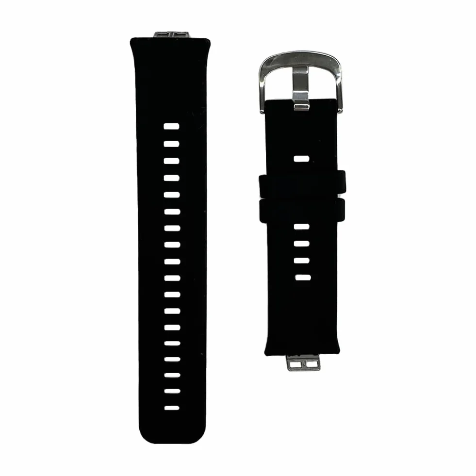 Pasek Kompatybilny z Huawei Watch Fit New/Watch Fit (TIA-B09/TIA-B19), Silikonowy Pasek Zamienny do Huawei Watch Fit Special Edition/Watch Fit Elegant (Czarny)
