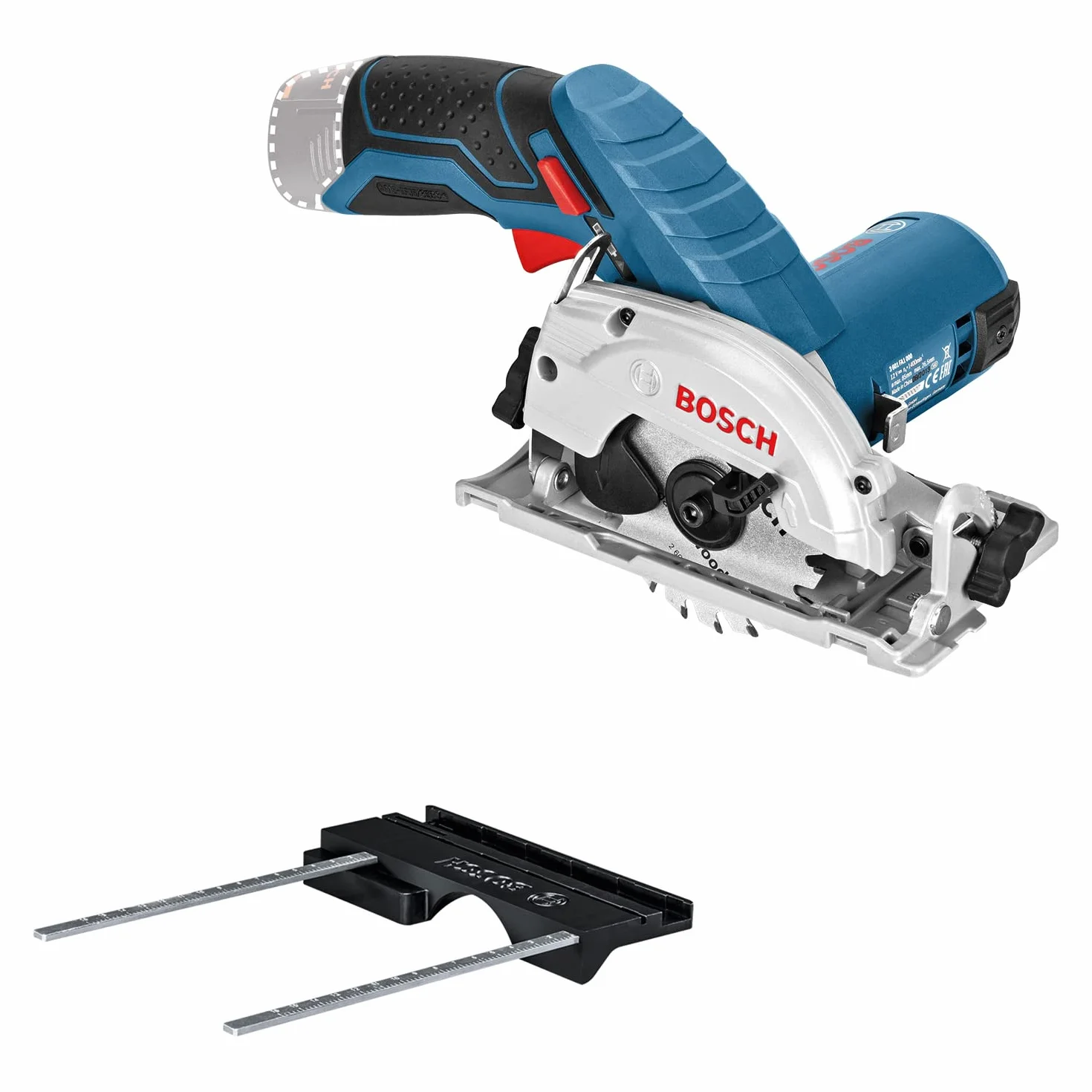 Bosch Professional system 12V: akumulatorowa pilarka tarczowa GKS 12V-26 (Ø tarczy: 85 mm)