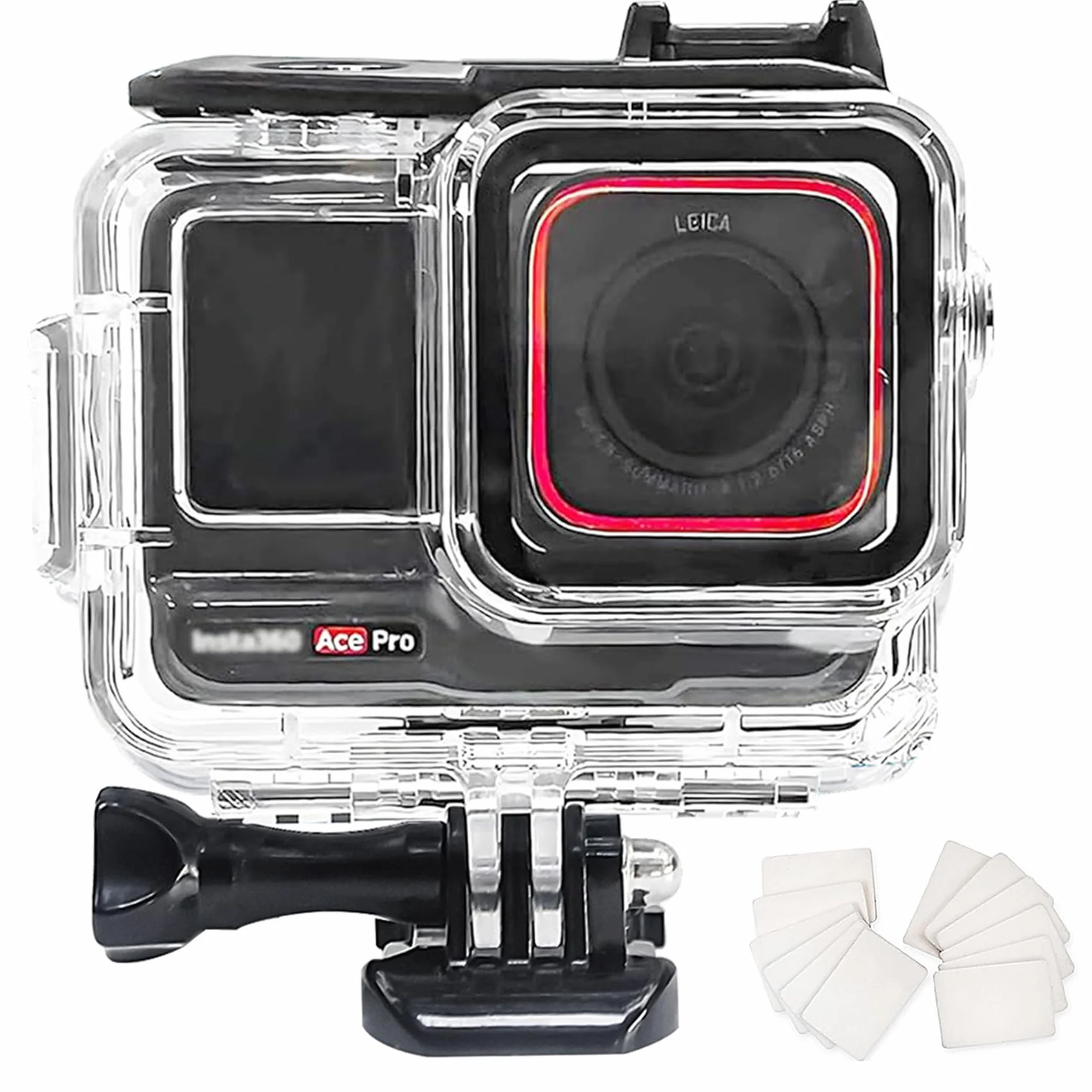 FitStill Wodoszczelna obudowa do nurkowania 60 M/196 FT kompatybilna z Insta 360 Ace Pro